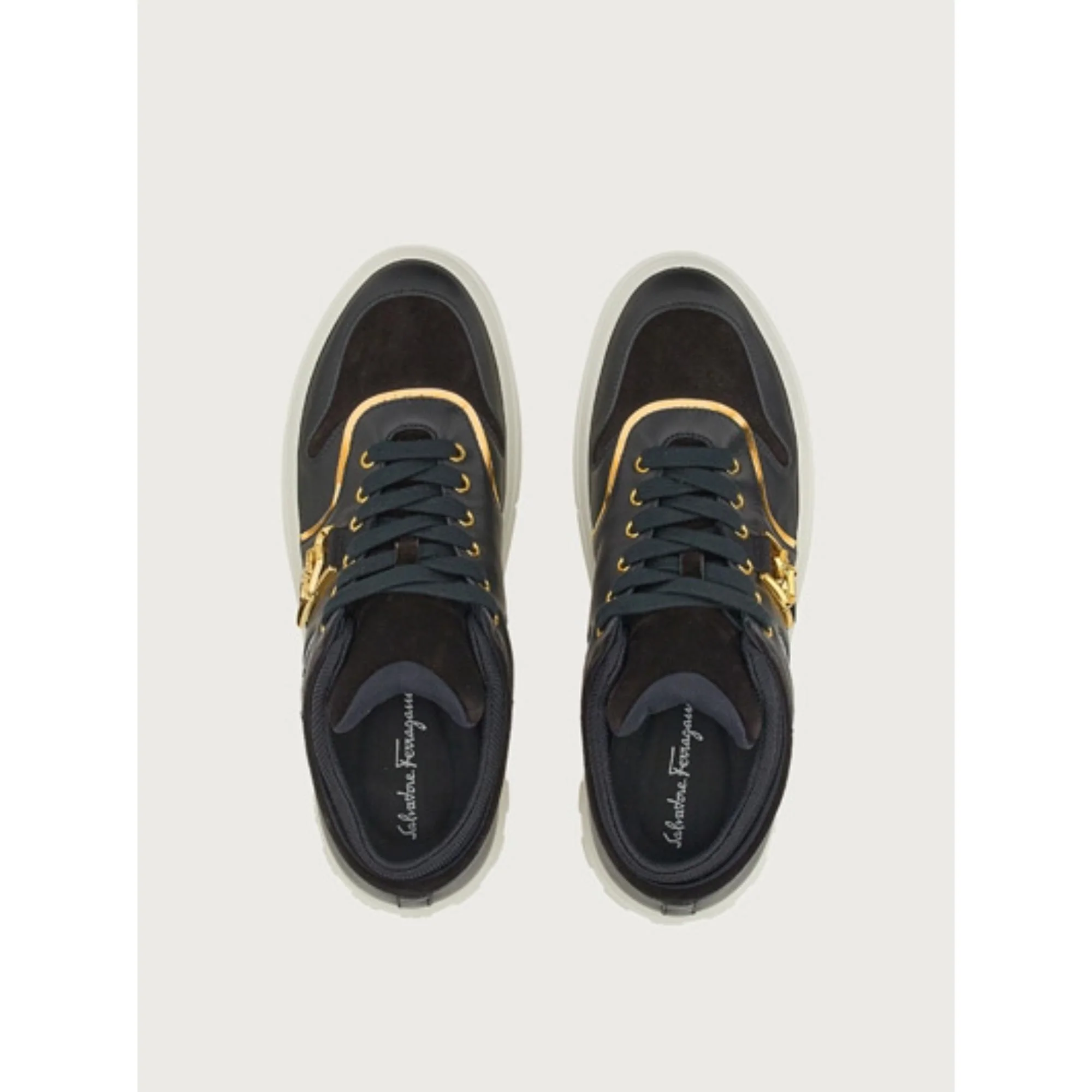 Sneakers with Sf Ornament - Black - Image 2