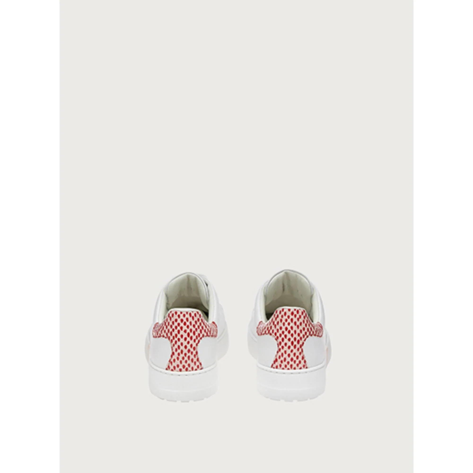 Gancini Sneakers - White/Nylund Pink - Image 4