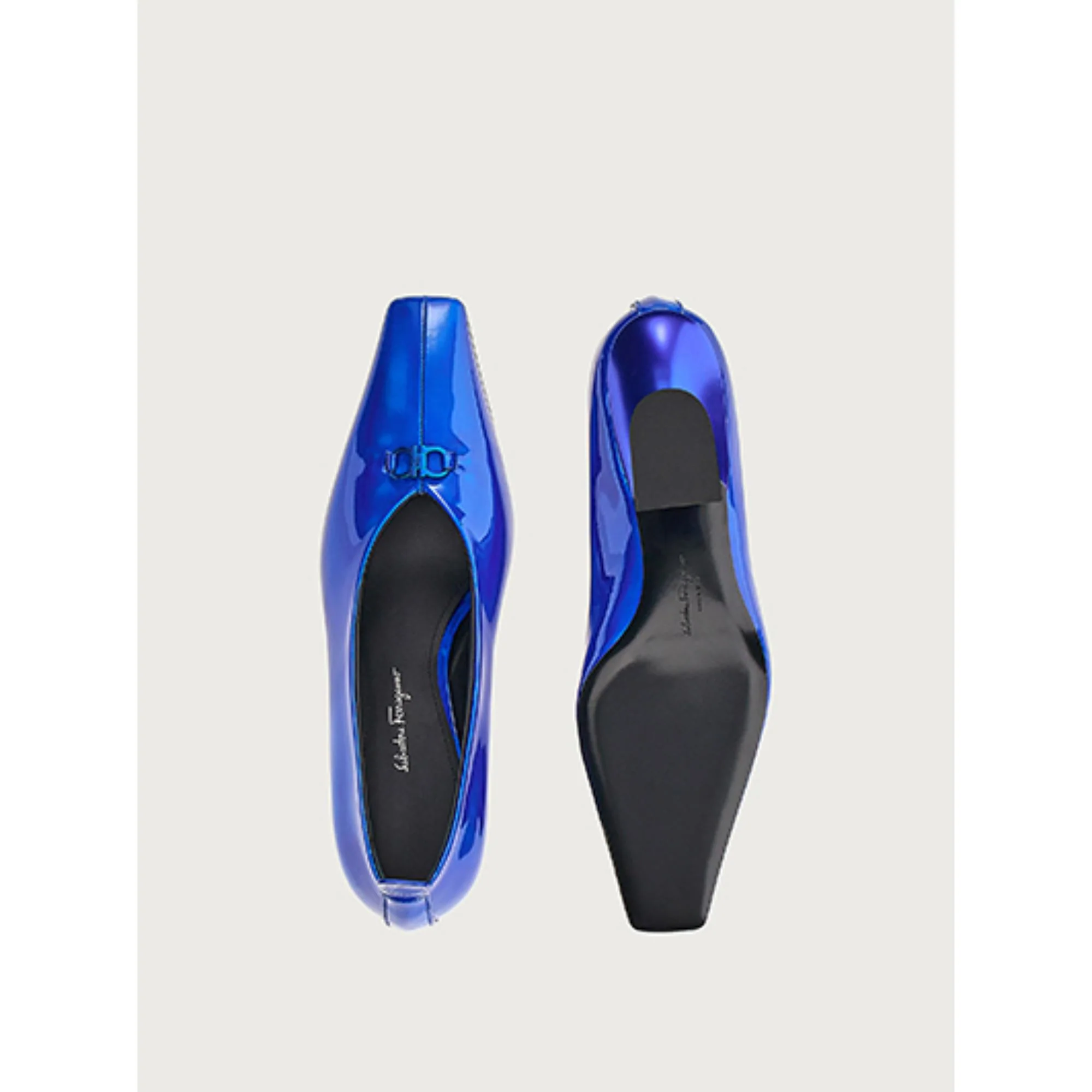 F Heel Pumps Shoe - Footballer Blue - Image 3