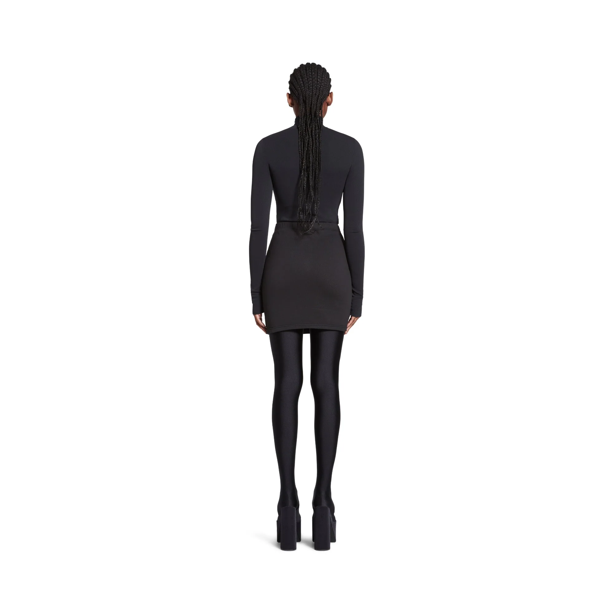 Mini Skirt - Washed Black - Image 4