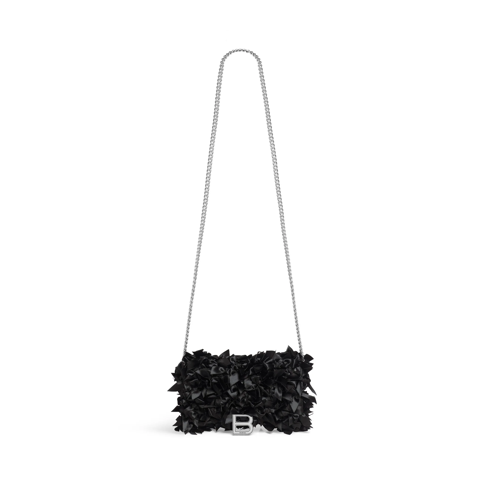 Hourglass Wallet W/Chain - Black - Image 3