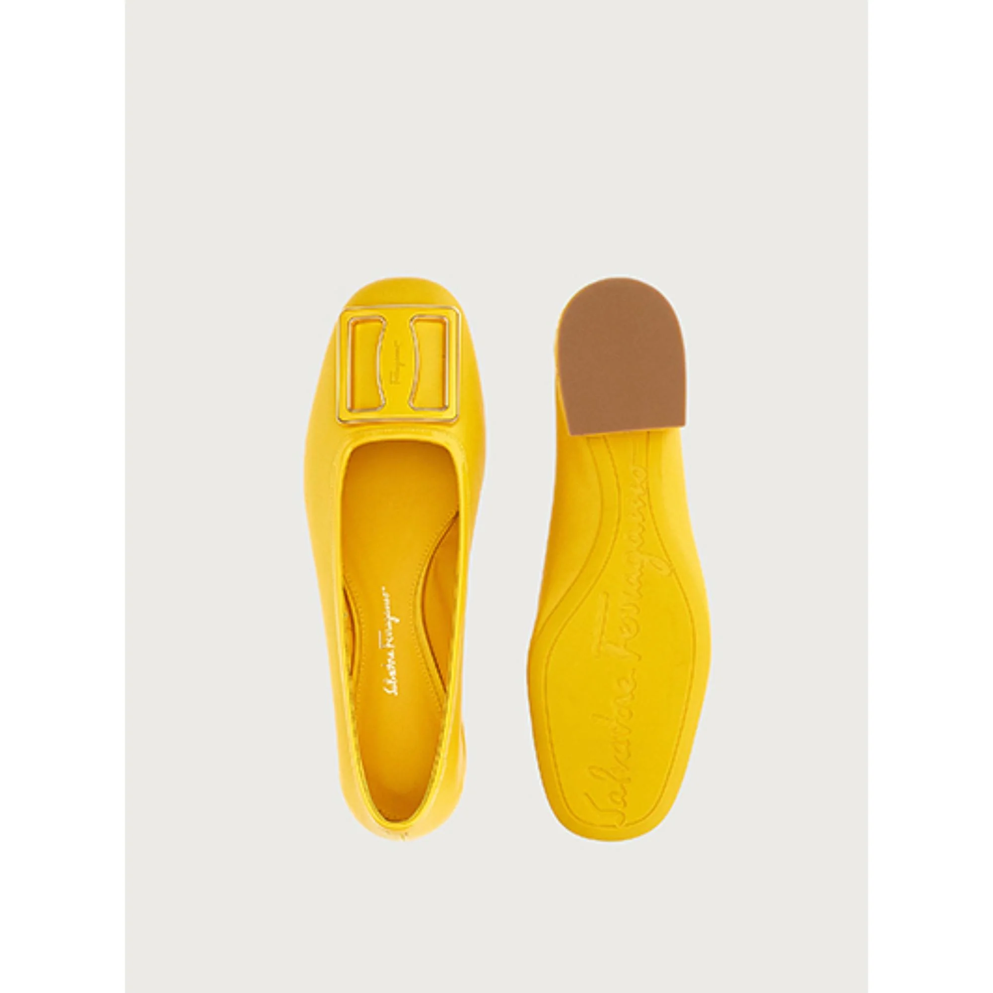 Chunky Buckle Ballet Flats - Santa Fe Sunshine - Image 5