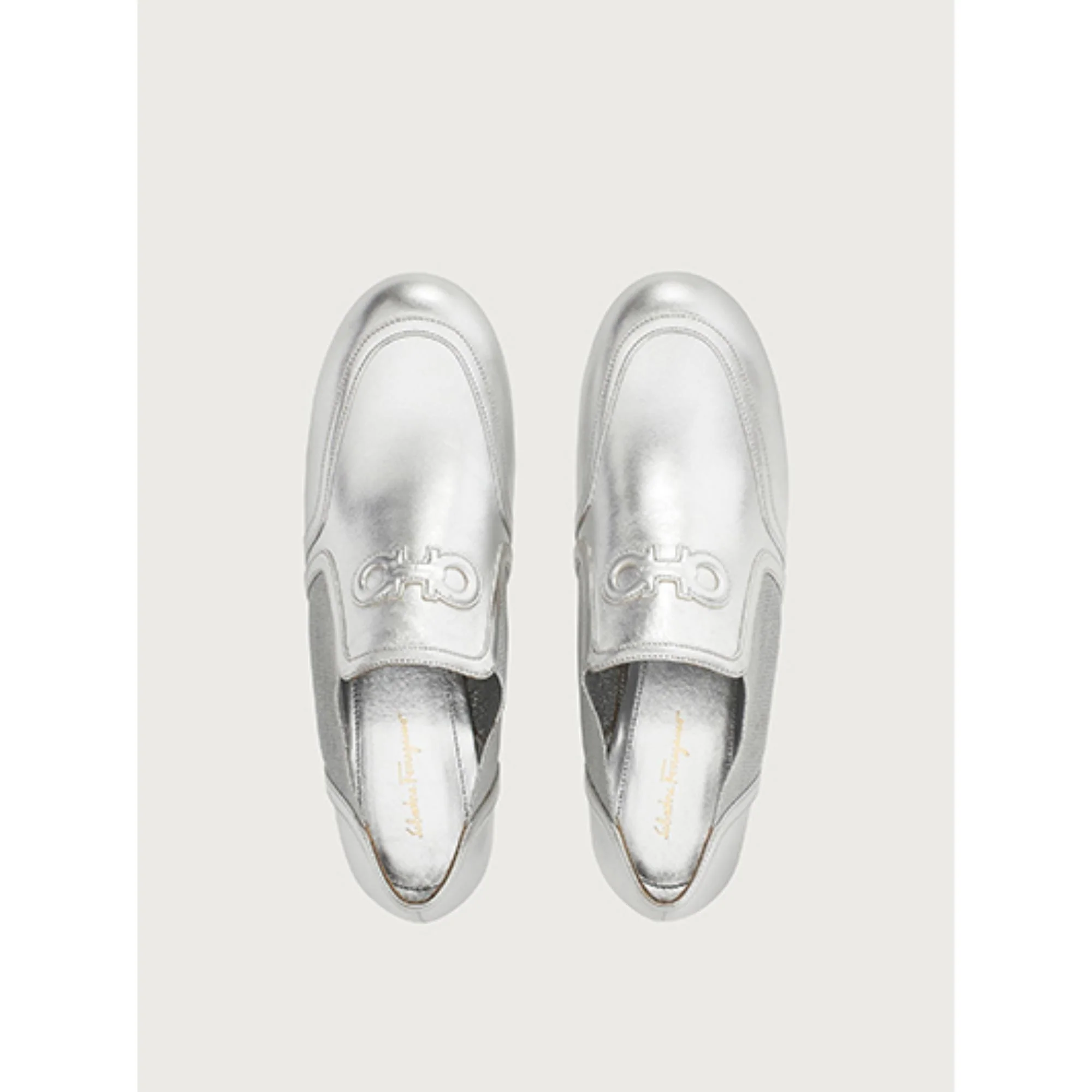 Loafers - Silver - Image 2