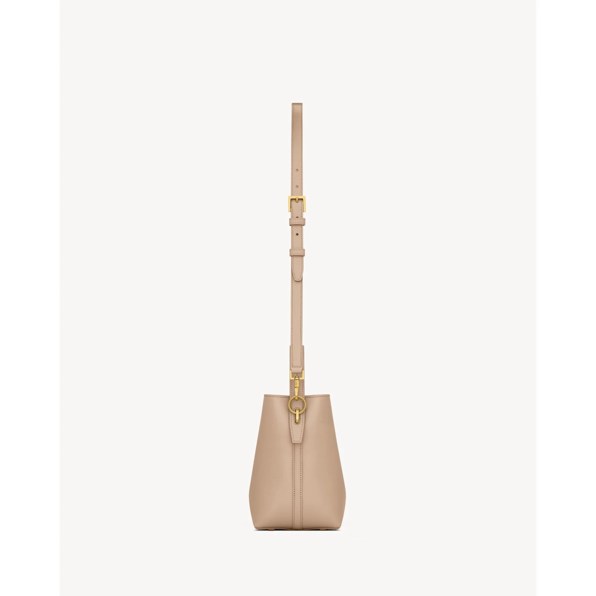 Small Le 37 Bucket Bag - Dark Beige - Image 4