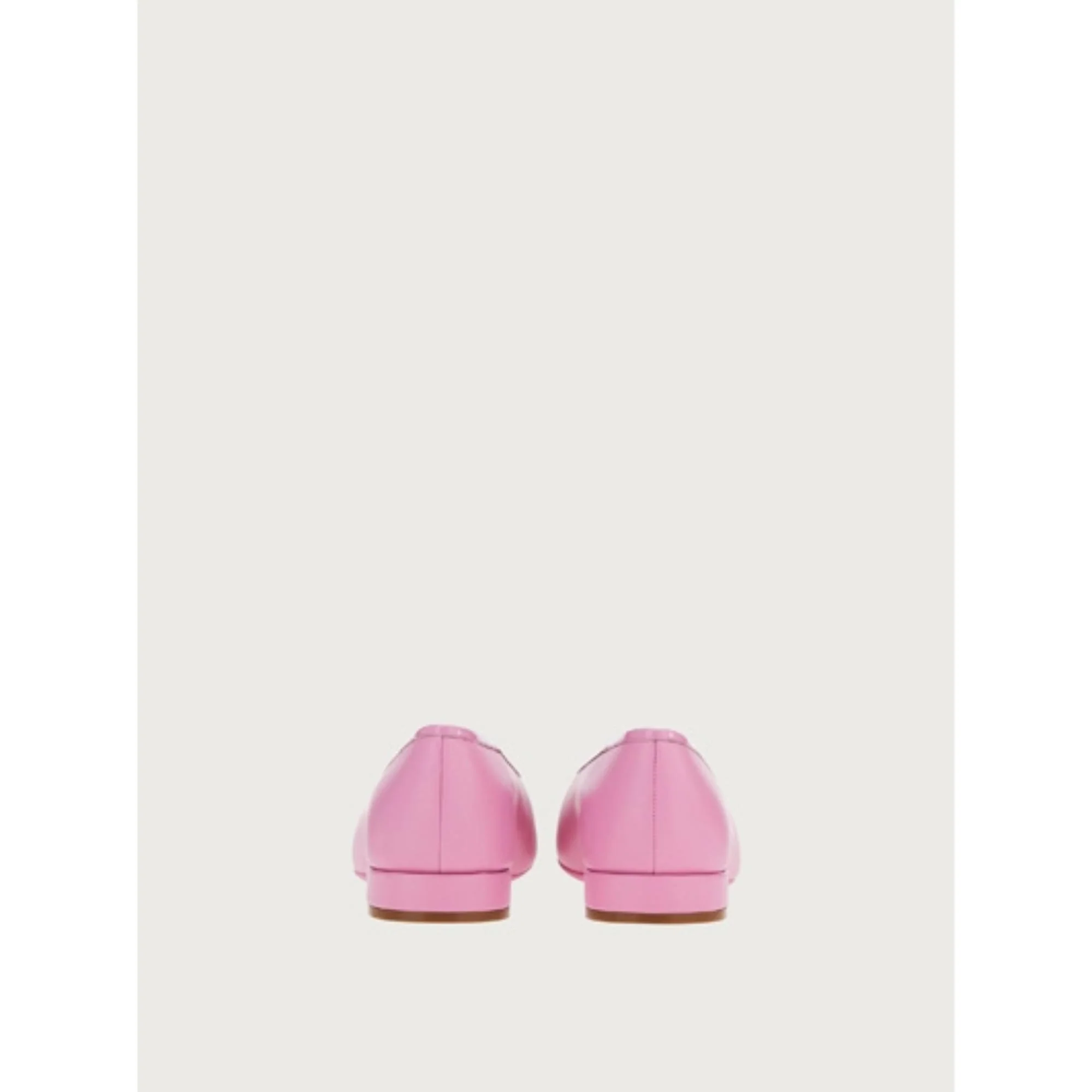 Chunky Buckle Ballet Flats - Flamingo - Image 3