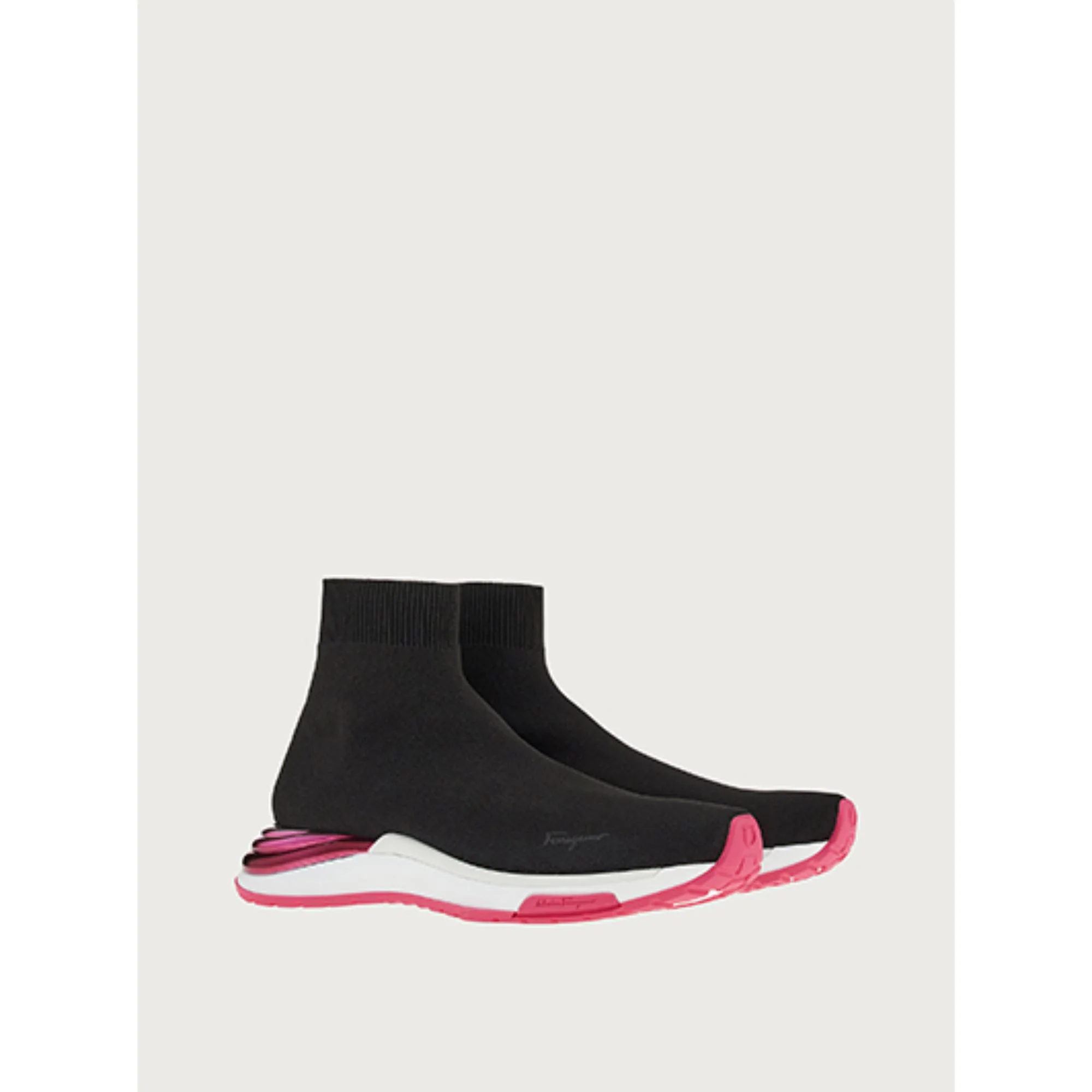 Sock Sneakers - Black - Image 3