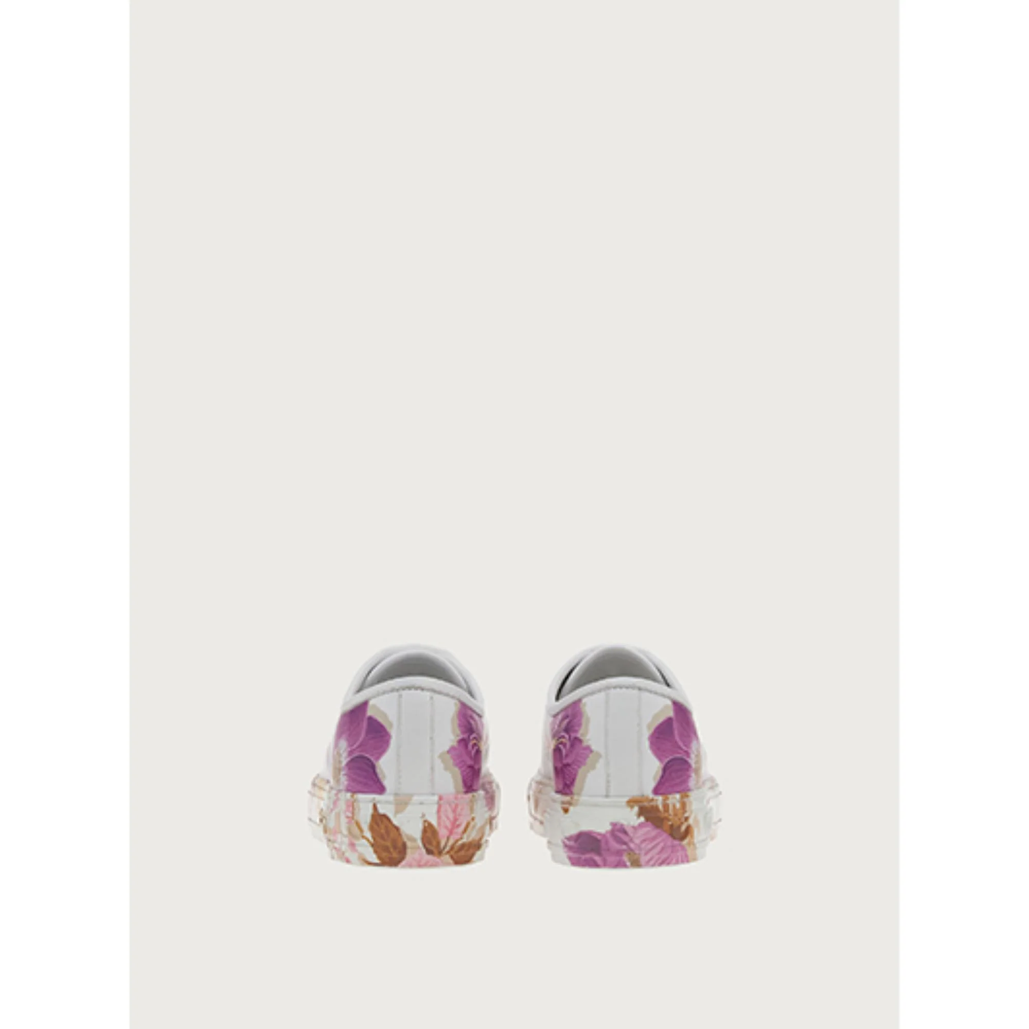 Gancini Sole Sneakers - White/Pink - Image 4