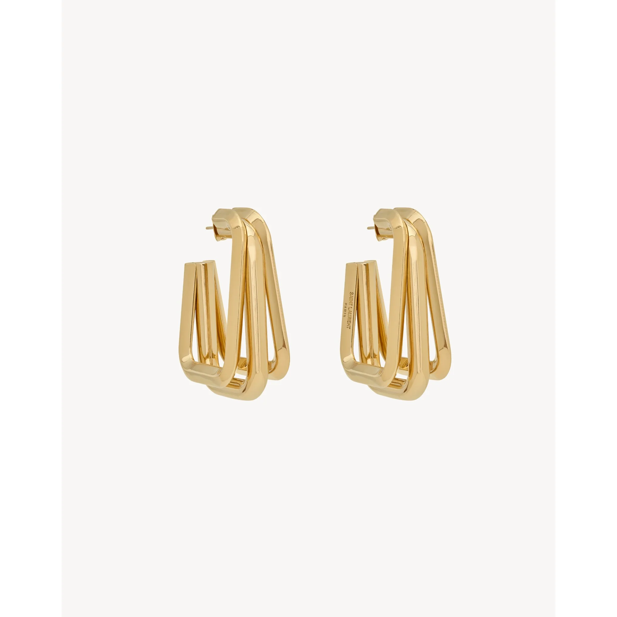 Bo 3 Anneaux Gm Brass Metal - Dore - Image 2