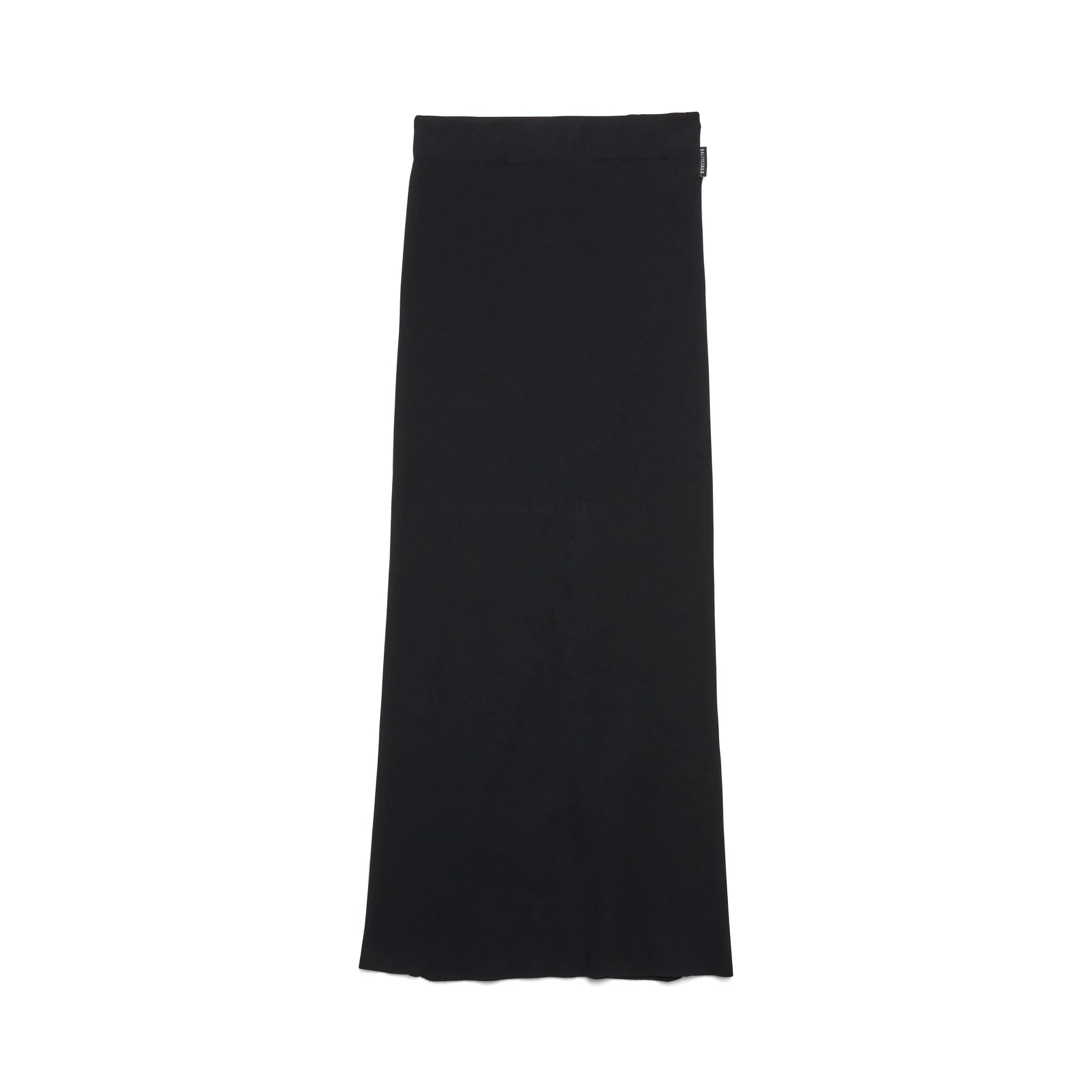 Midi Twisted Skirt - Black