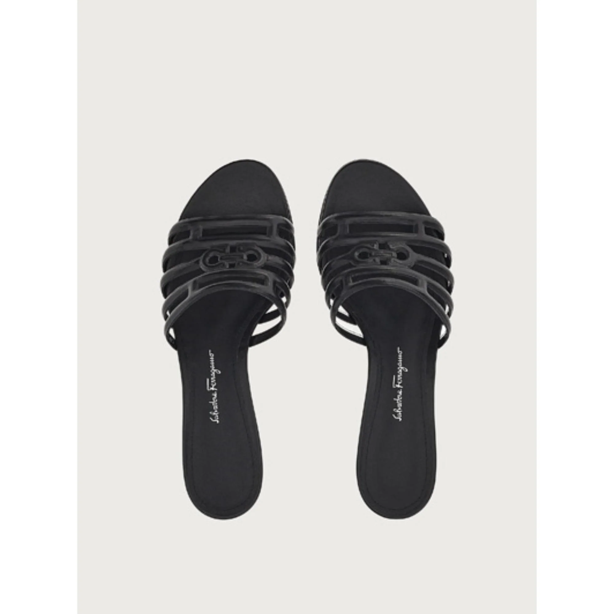 Gancini Slide - Black - Image 2