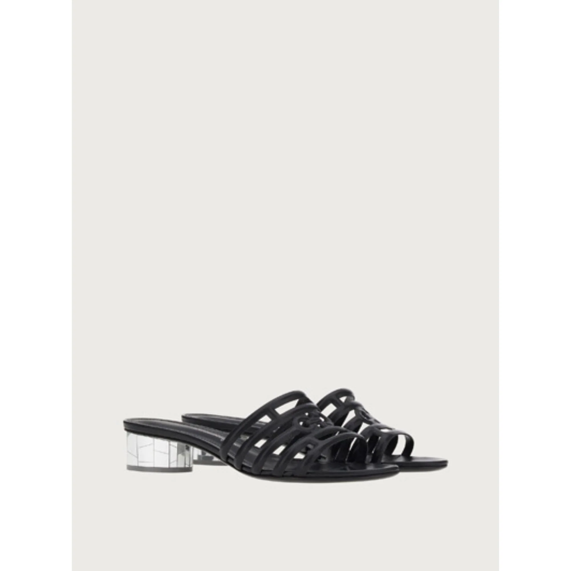 Gancini Slide - Black - Image 3