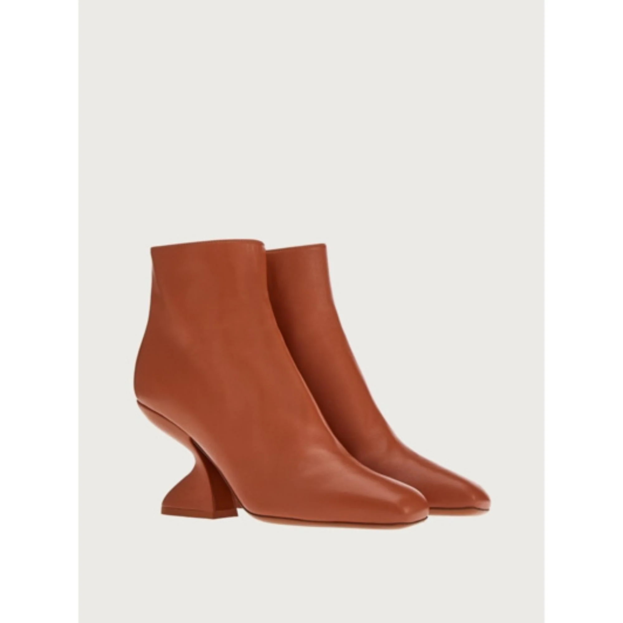 F-Heel Ankle Boots - New Vicuna - Image 4