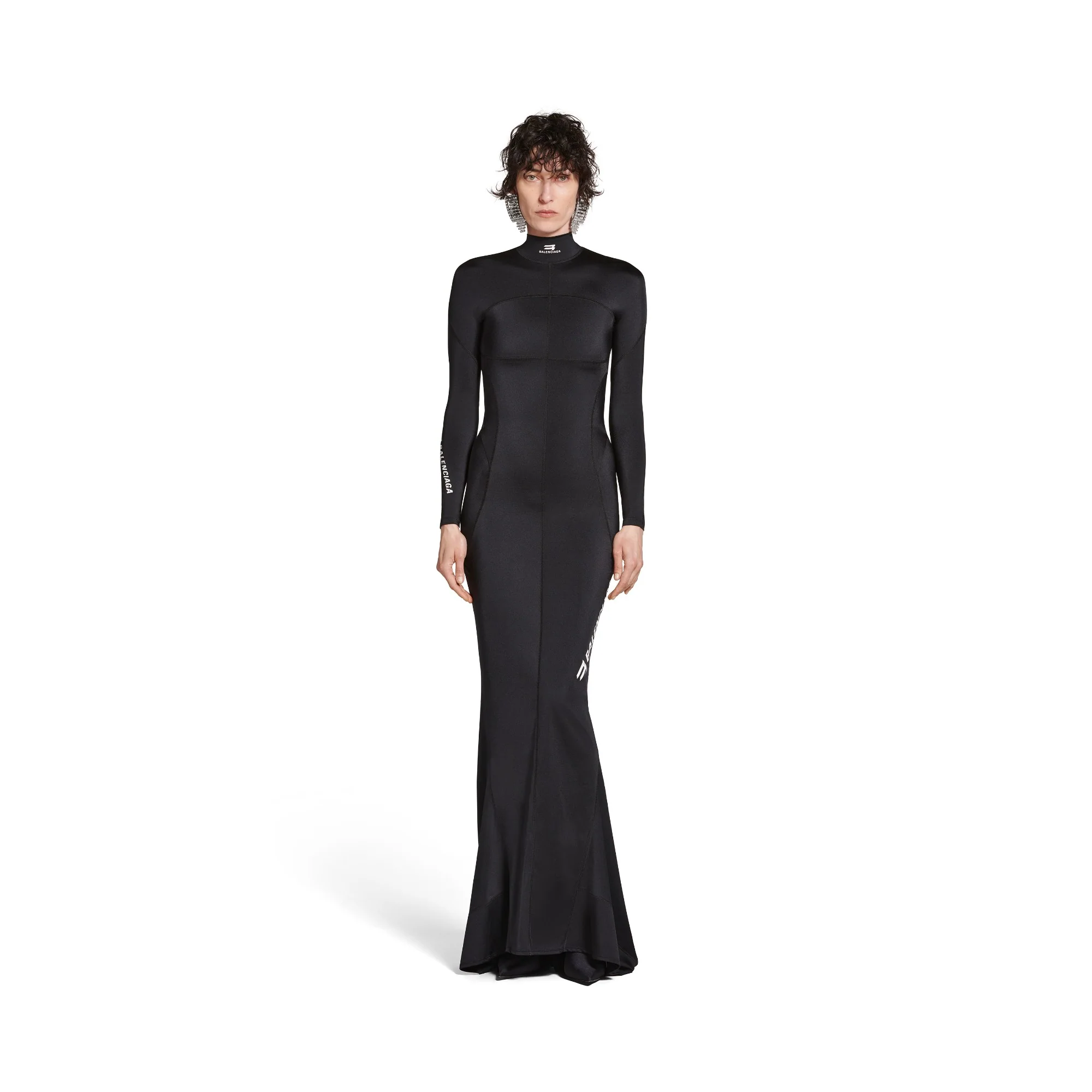 Activewear Gown - Black - Image 3