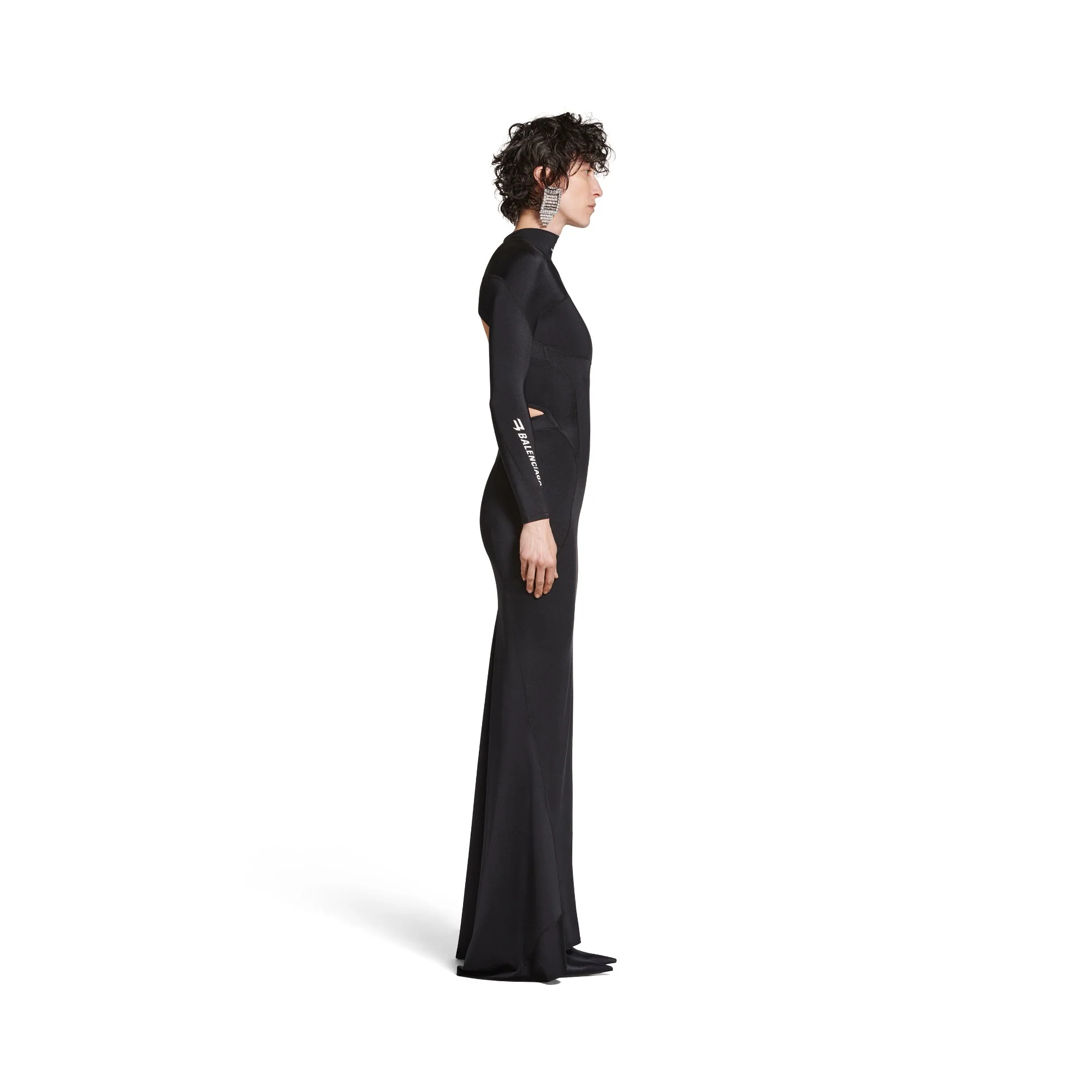 Activewear Gown - Black - Image 5