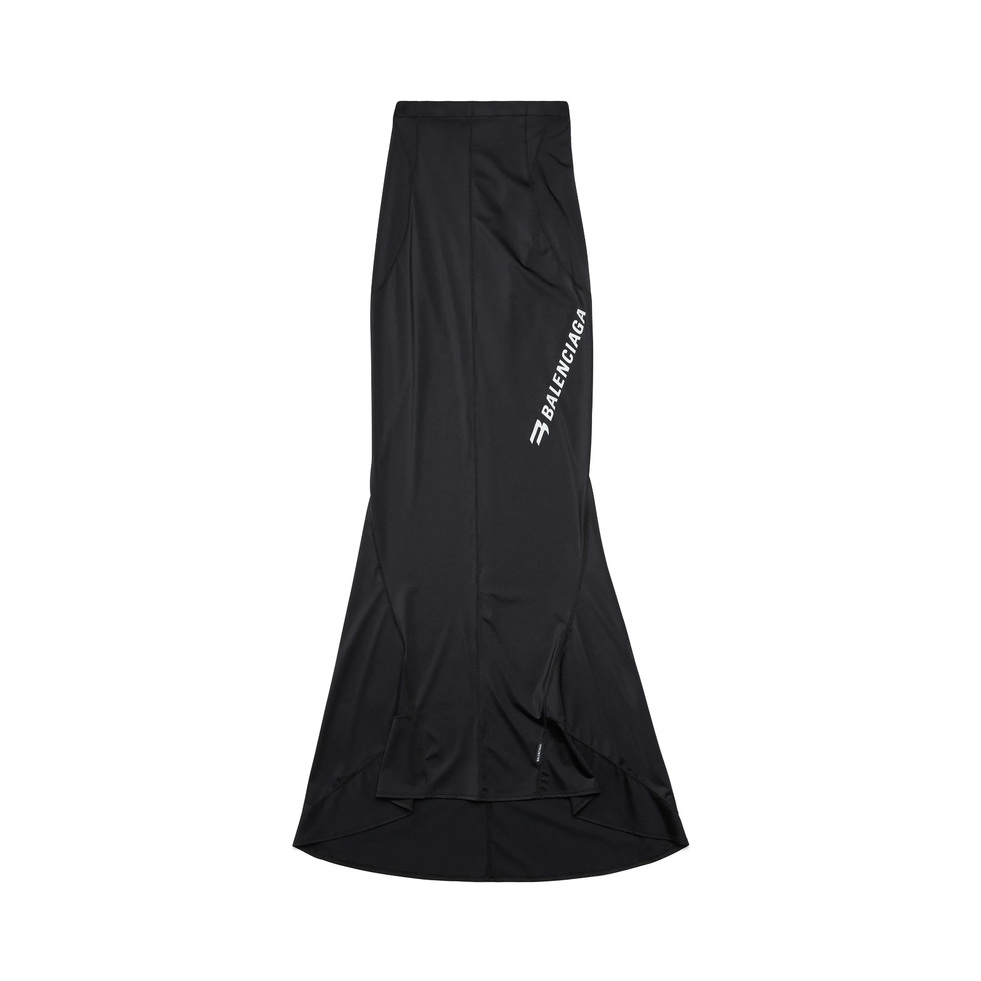 Activewear Mermaid Skirt - Black