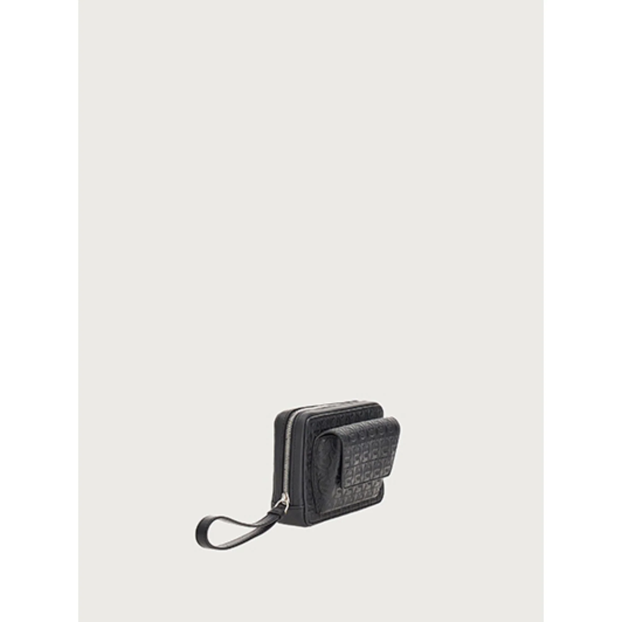 Gancini Clutch - Black - Image 2