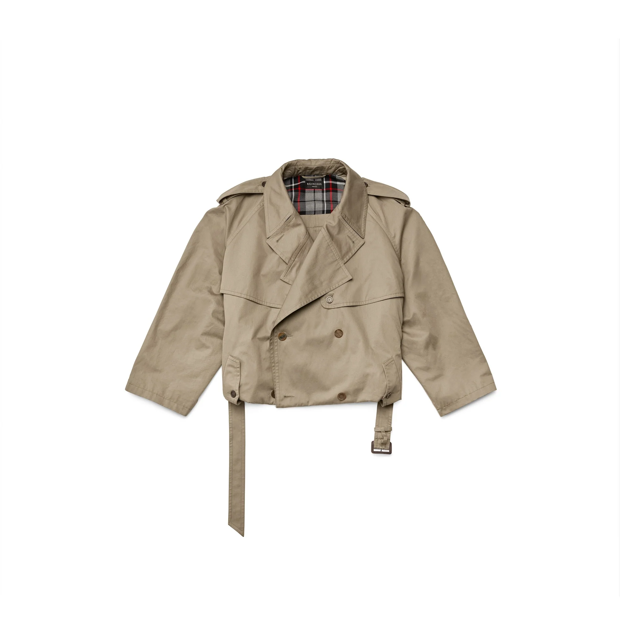 Folded Trench - Sand Beige