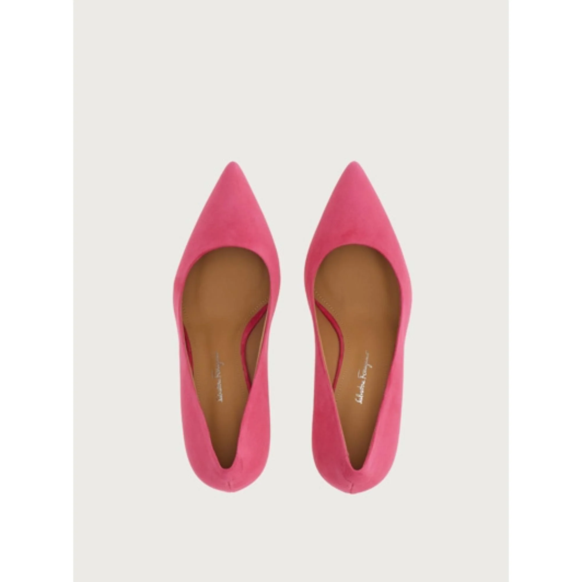 Pumps Shoe - Hot Pink/Biscotto - Image 2