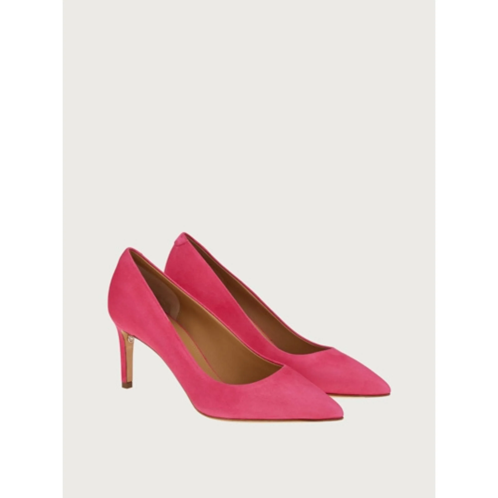 Pumps Shoe - Hot Pink/Biscotto - Image 3