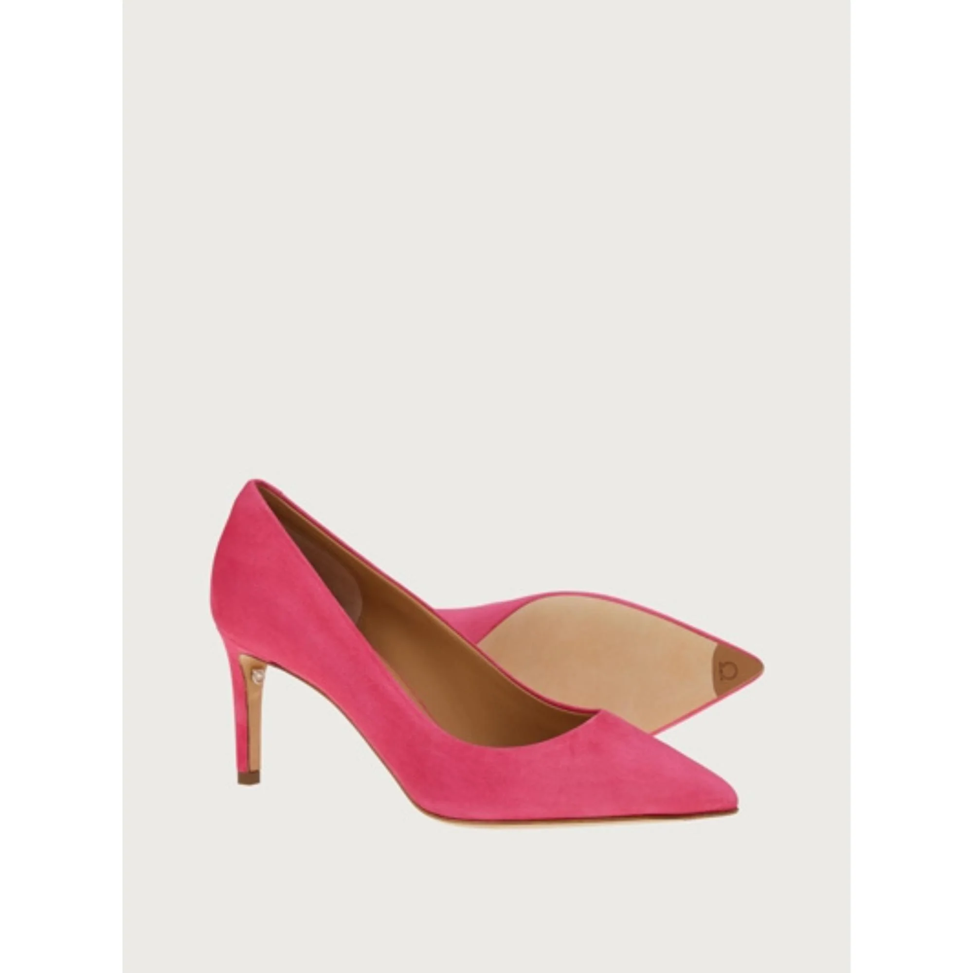 Pumps Shoe - Hot Pink/Biscotto - Image 5