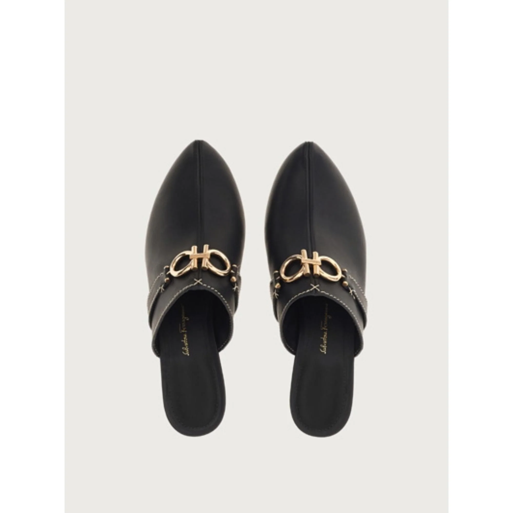 Gancini Mule - Black - Image 2