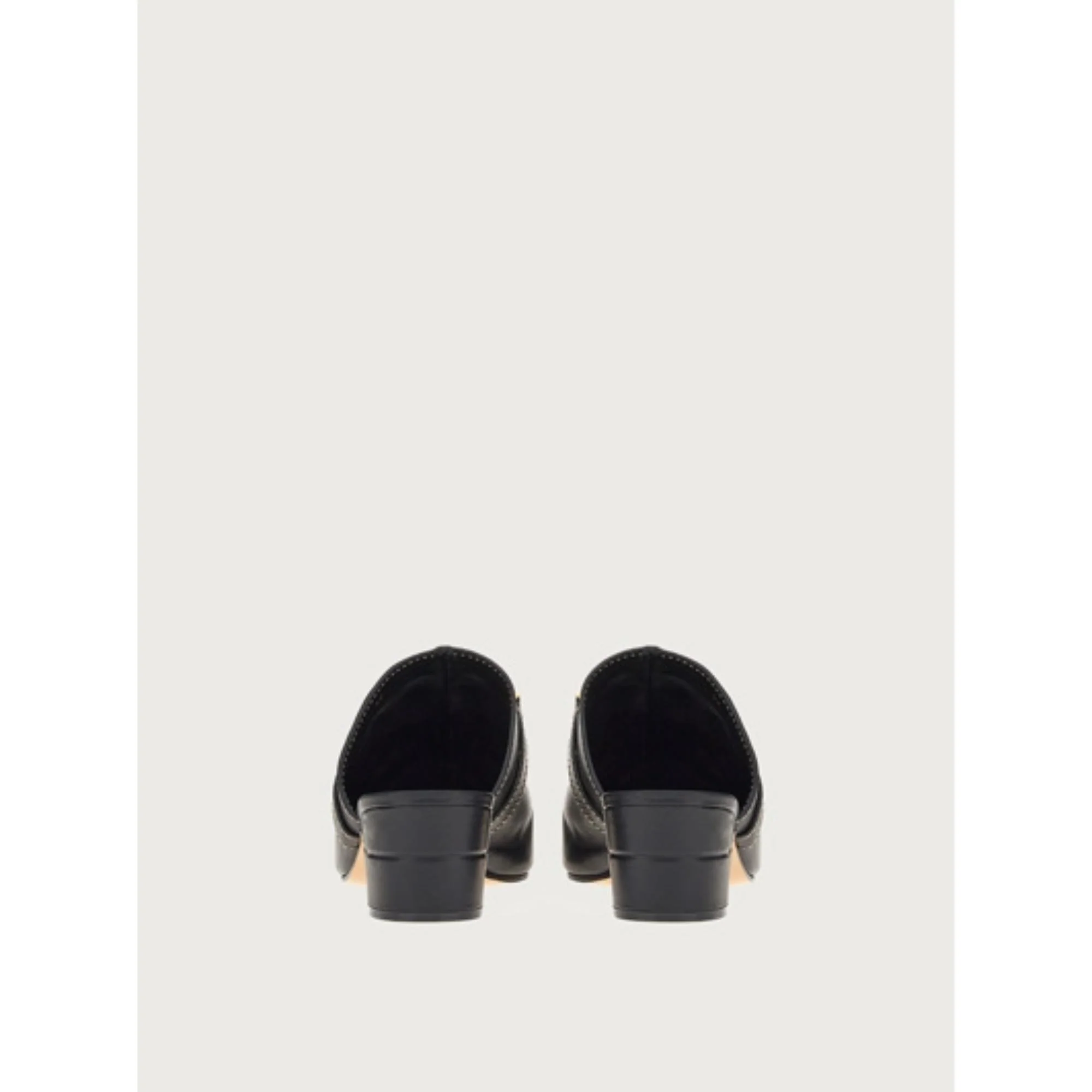 Gancini Mule - Black - Image 4