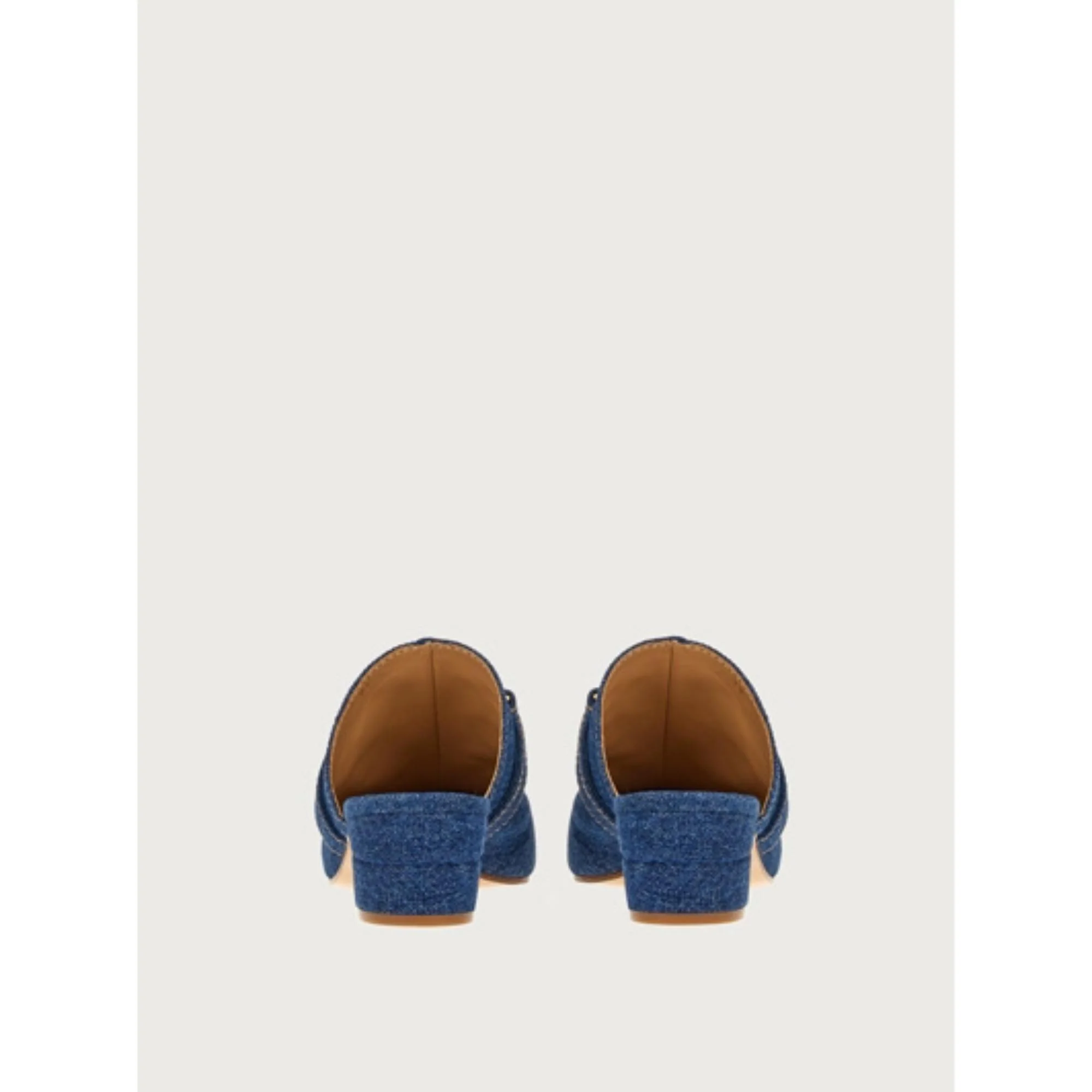 Gancini Mule - Navy Blue - Image 4