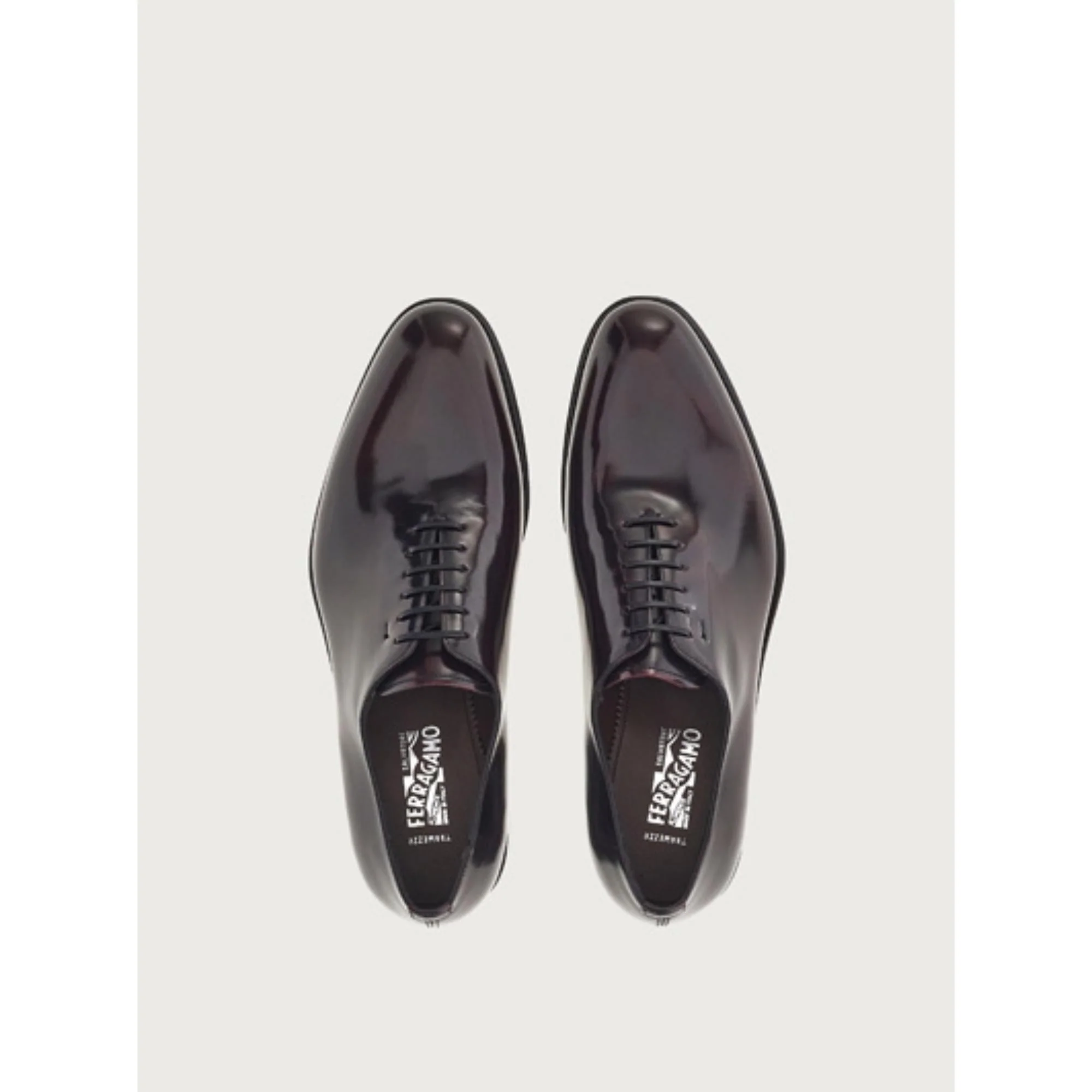 Tramezza Plain Toe Oxford - Pomegranate/Black/Palissandro - Image 2