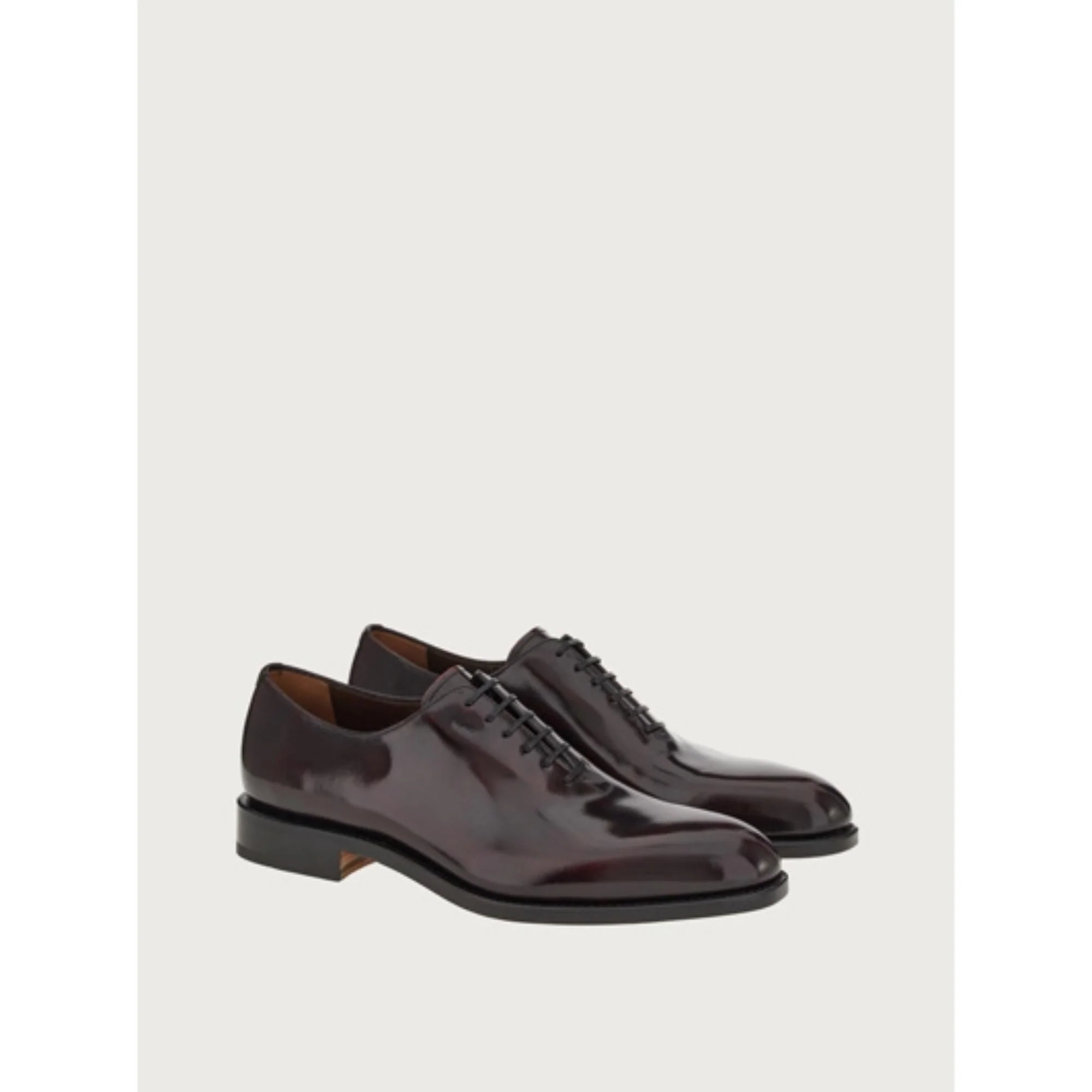 Tramezza Plain Toe Oxford - Pomegranate/Black/Palissandro - Image 5