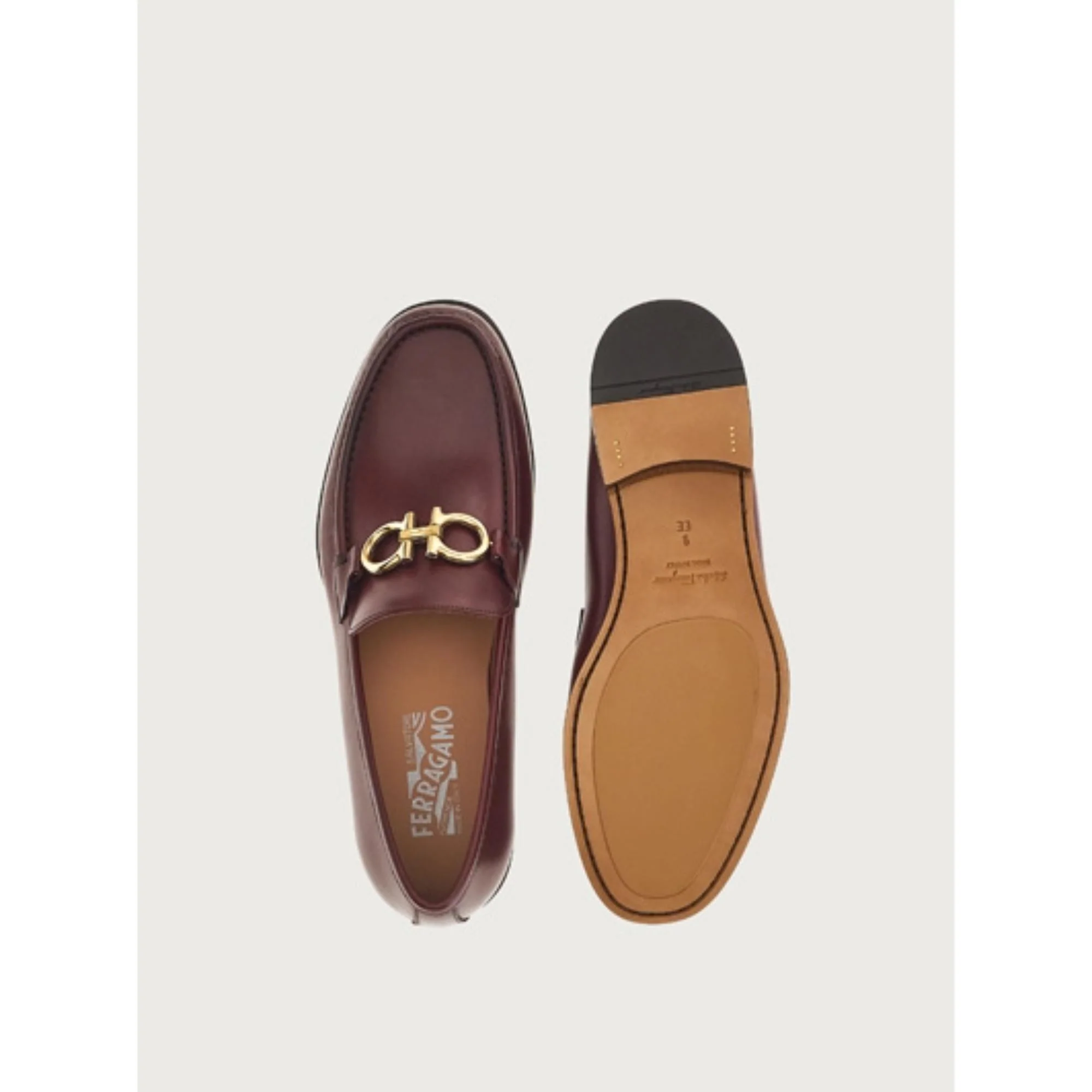 Moccasin with Gancini Ornament - Nebbiolo - Image 3