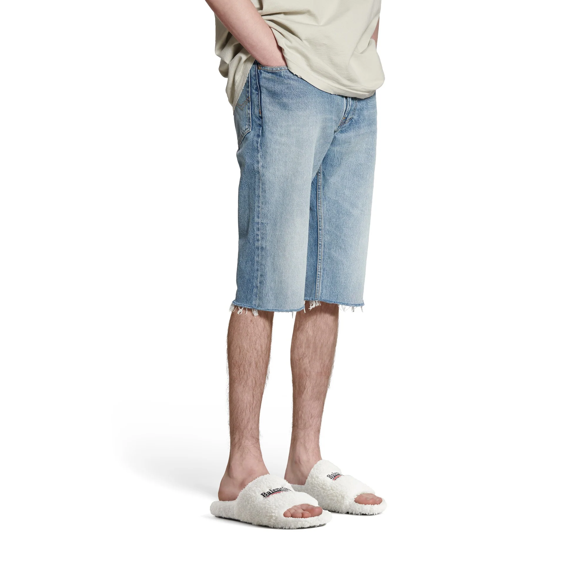 Slim Shorts - Eco Blue - Image 6