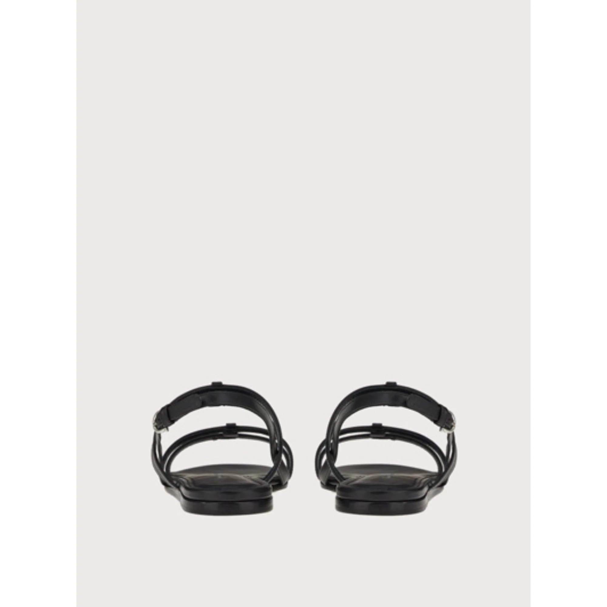 Vara Chain Flats Sandals - Black - Image 4