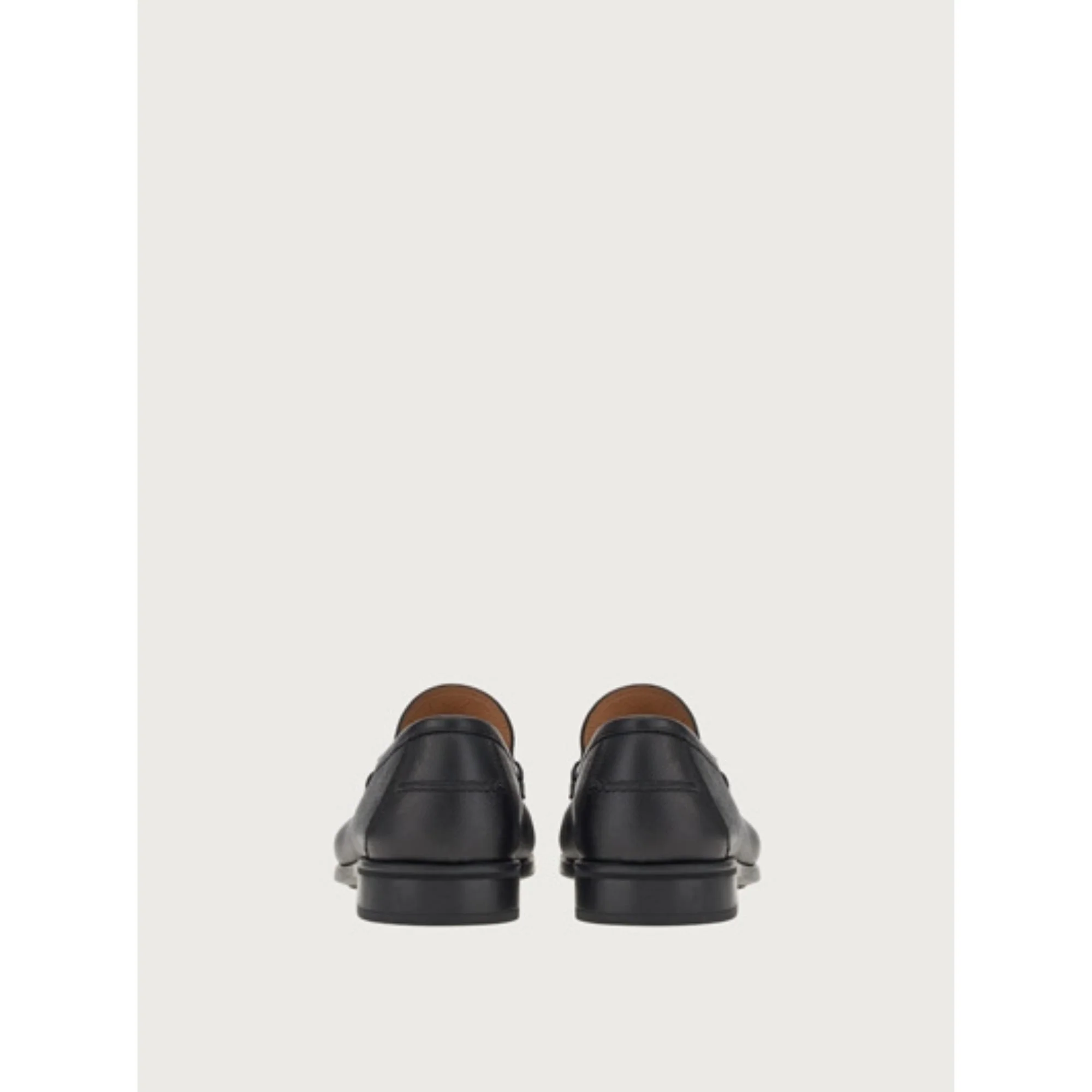 Moccasin with Gancini Ornament - Black - Image 4