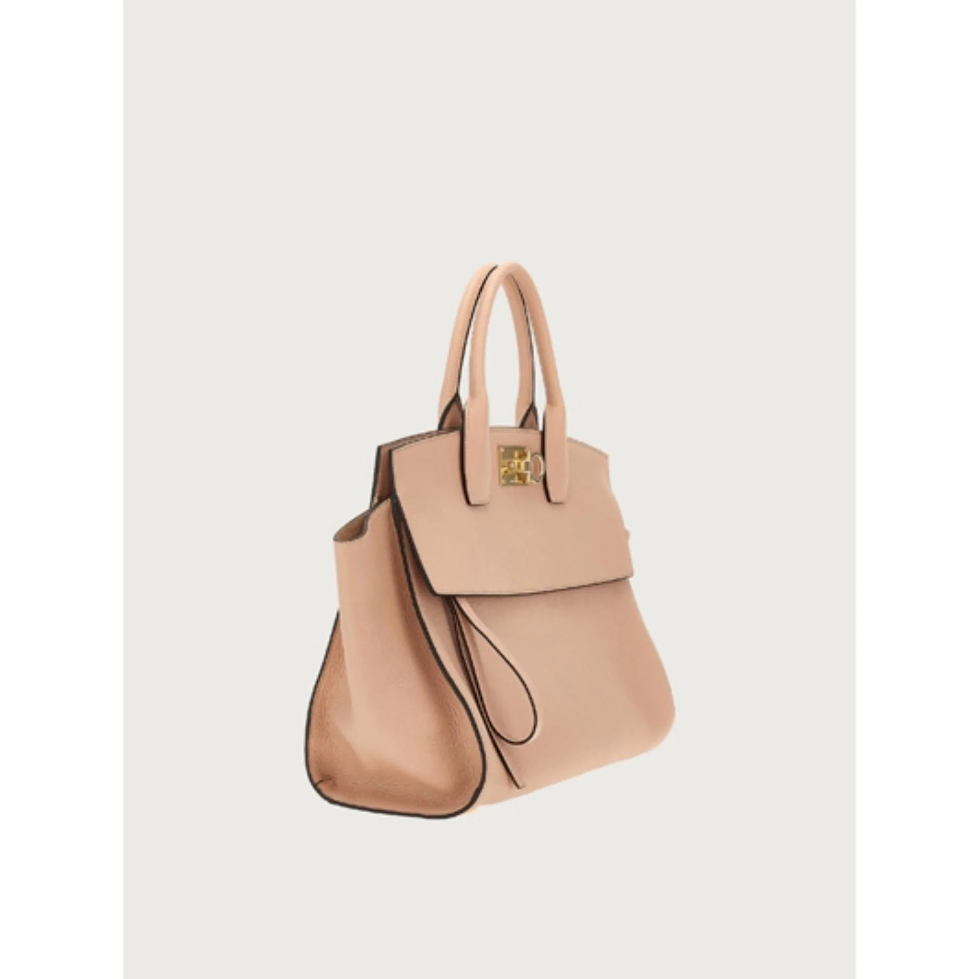 Ferragamo Studio Large Soft Bag - Amaretti - Image 3