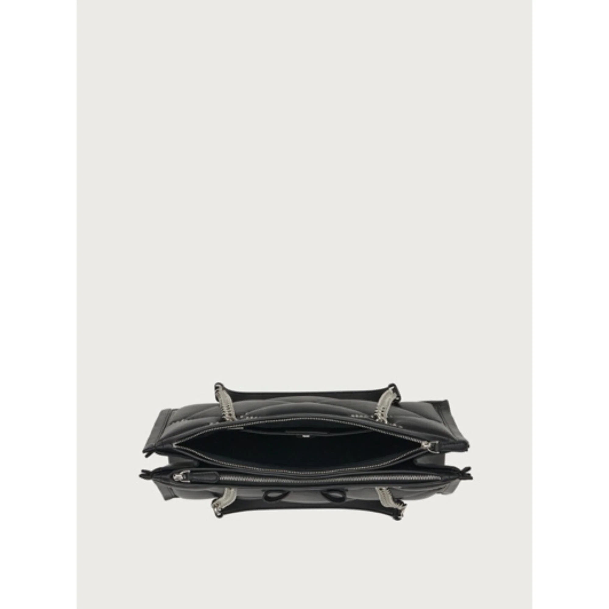 Viva Bow Tote Bag - Black - Image 4