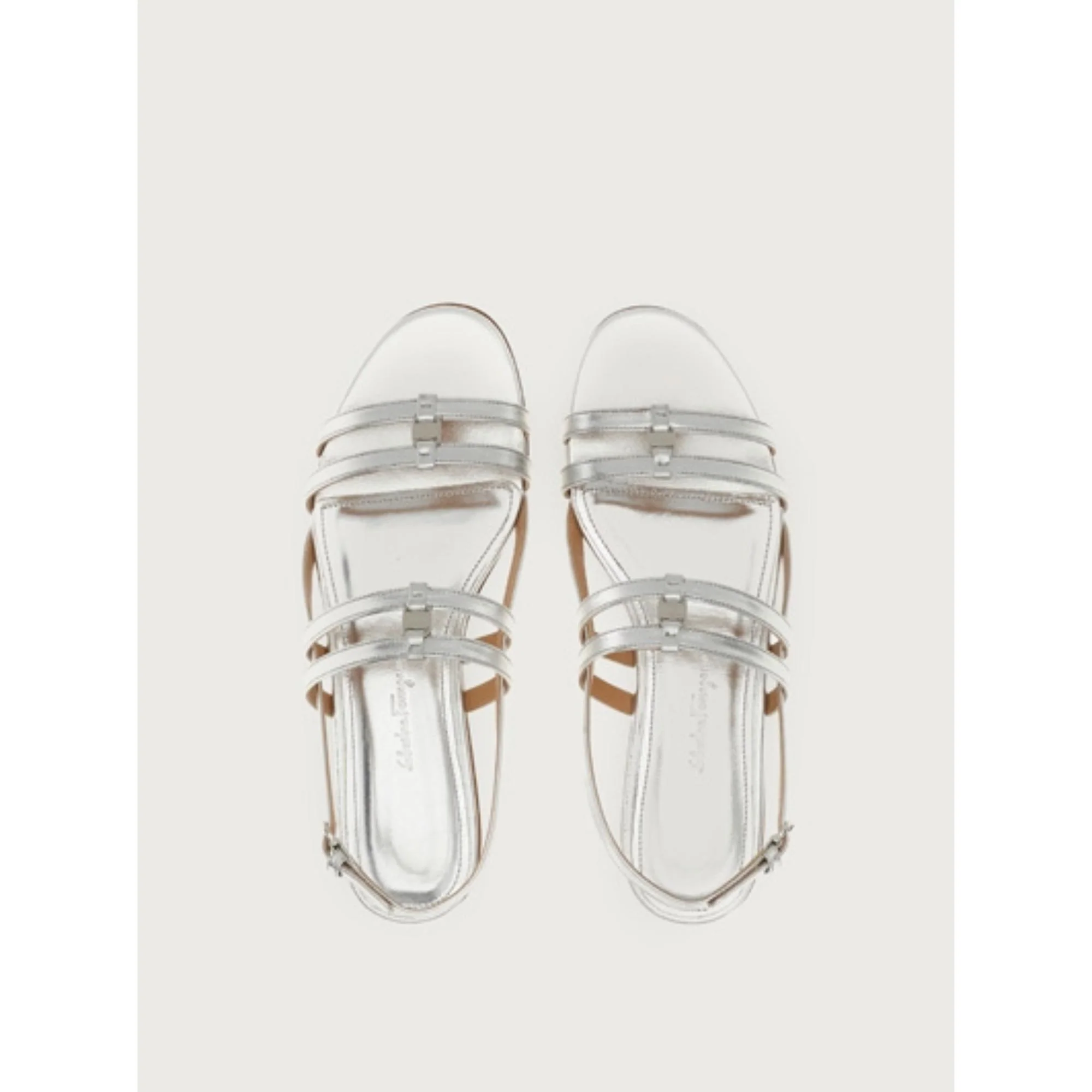 Vara Chain Sandals - Silver - Image 2