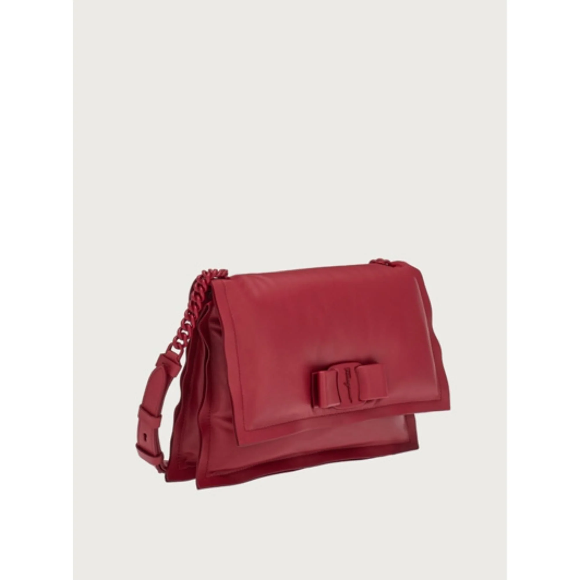 Viva Bow Small Bag - Pomegranate - Image 3