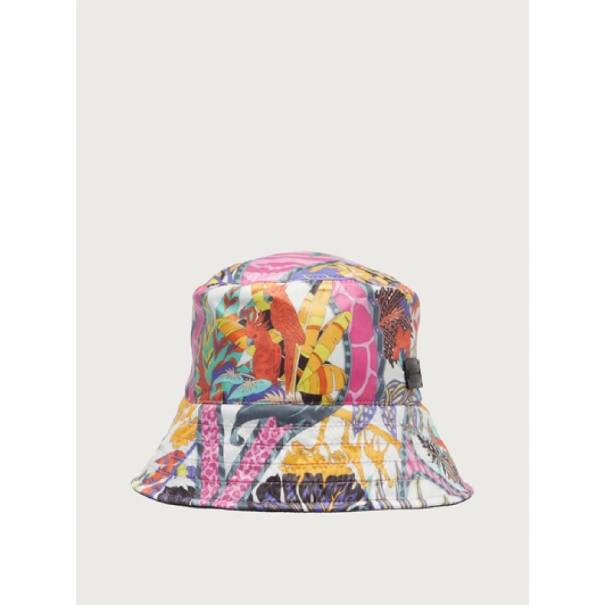 Reversible Bucket Hat - Black/Multicolor