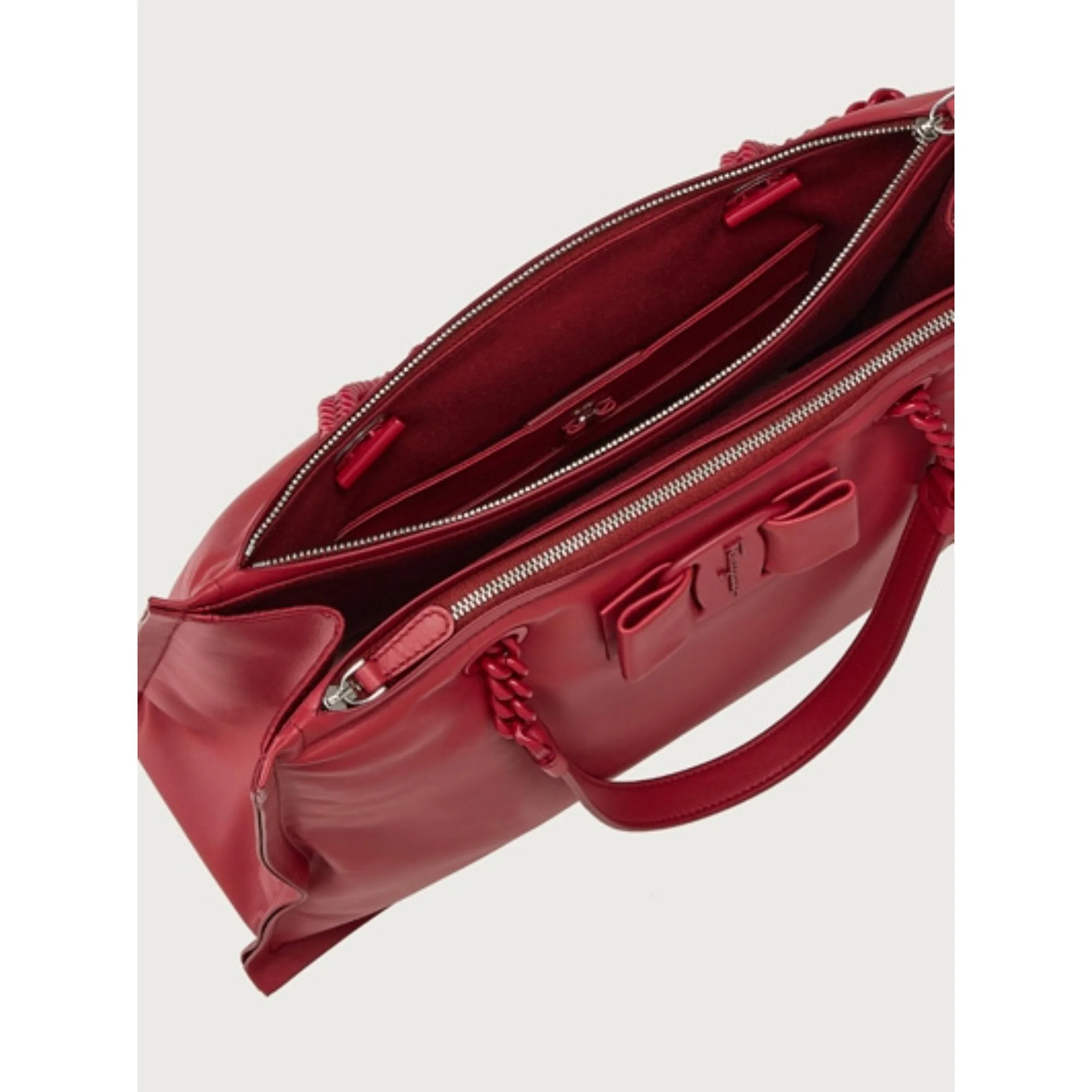 Viva Bow Tote Bag - Melagrana - Image 4