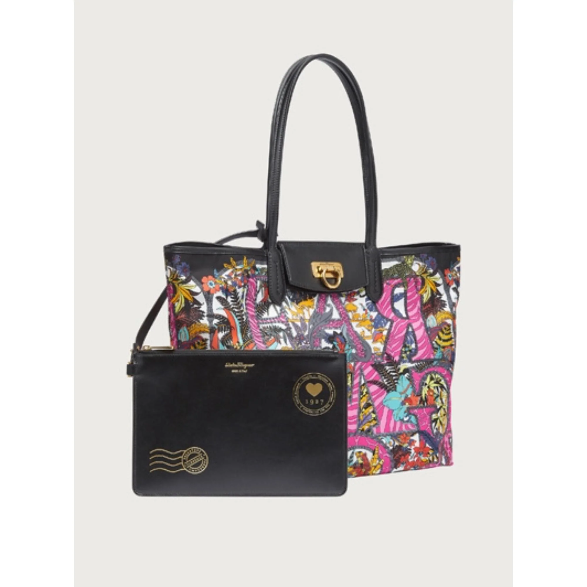 Gancini Tote Bag - Multicolor - Image 2