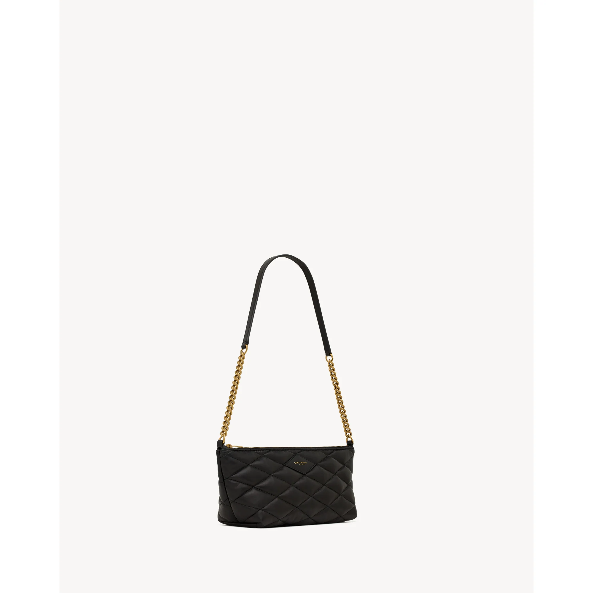Zipped Shoulder Bag - Nero - Image 4
