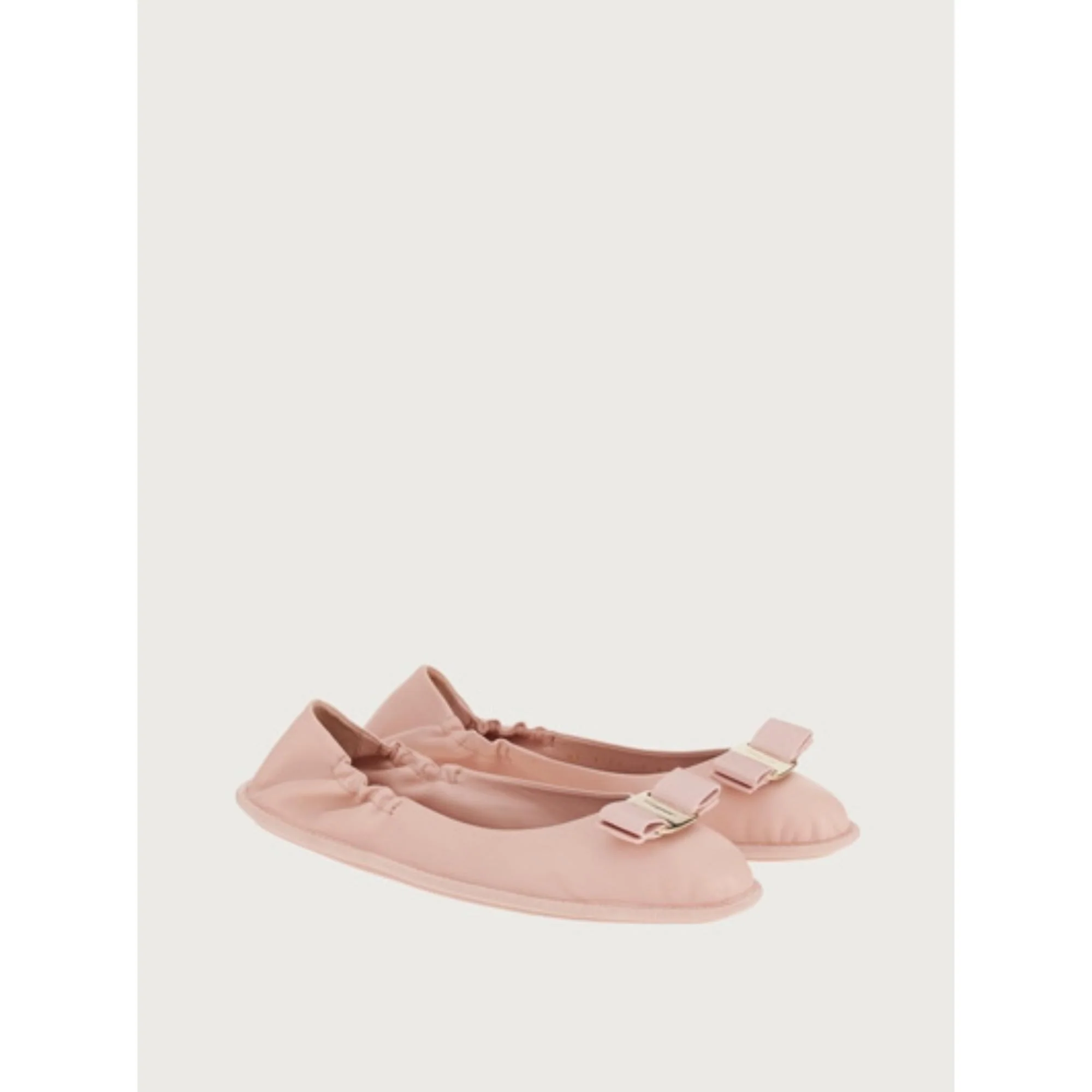 Ferragamo Nomadic Stories Ballet Flats - Powder Rose - Image 4