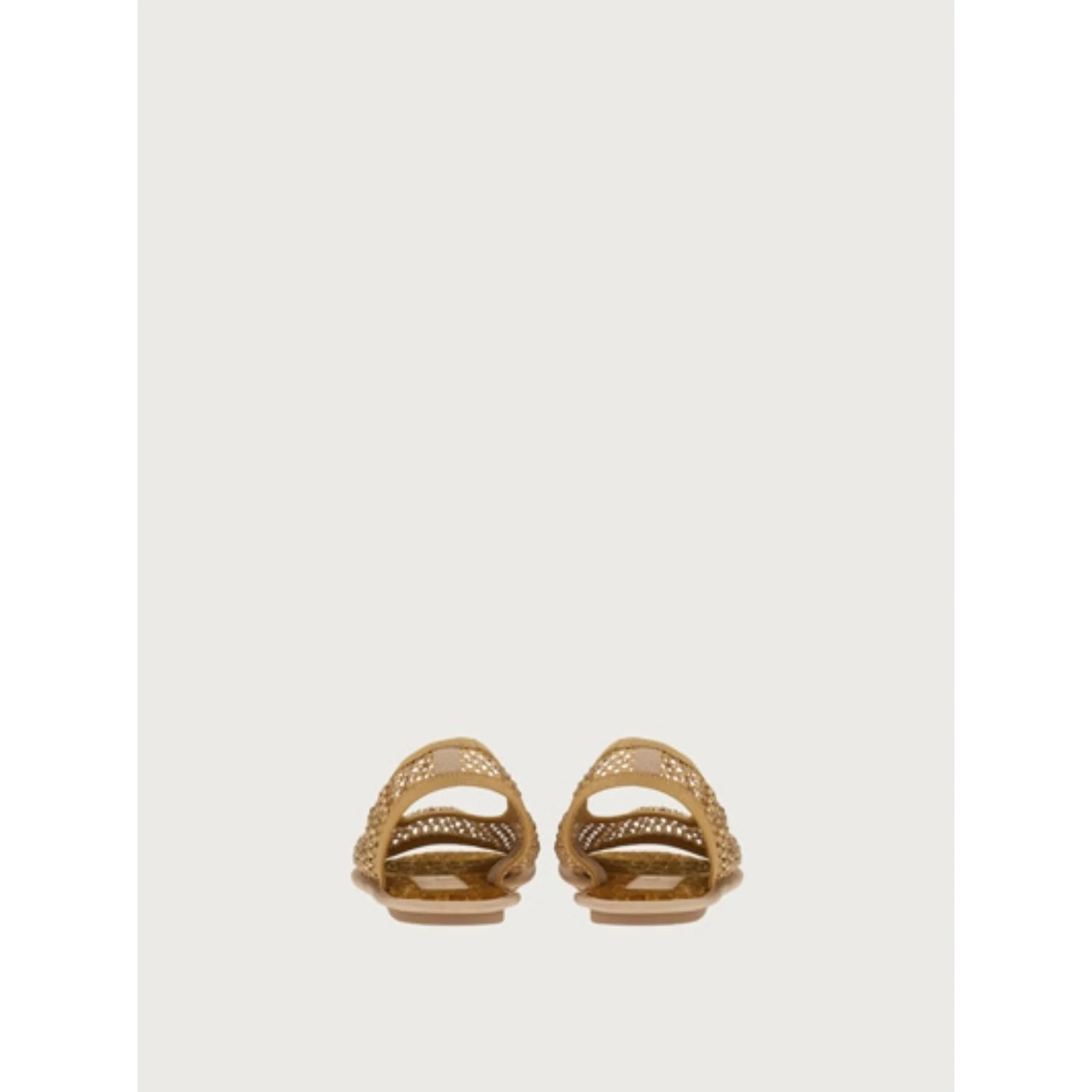 Ferragamo Nomadic Stories Sandals - Light Gold - Image 3