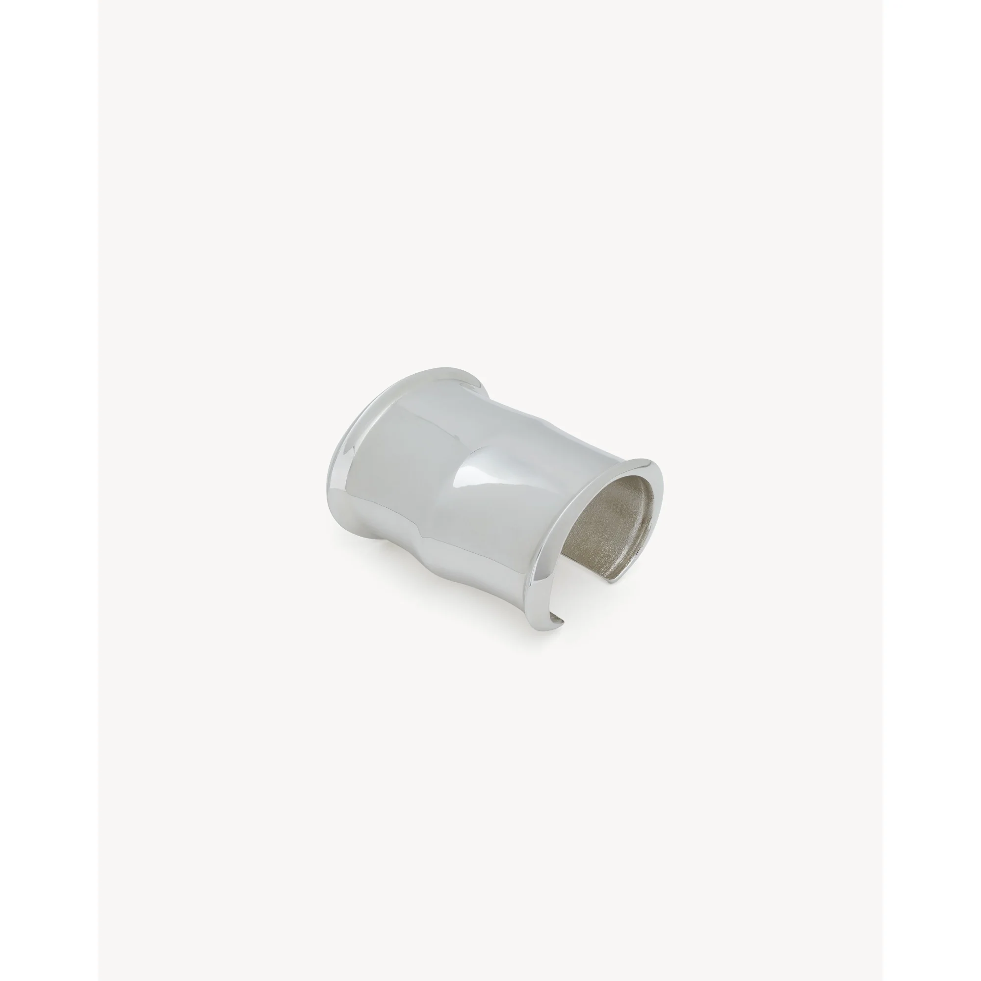 High Oversize Cuff - Argent Brillant