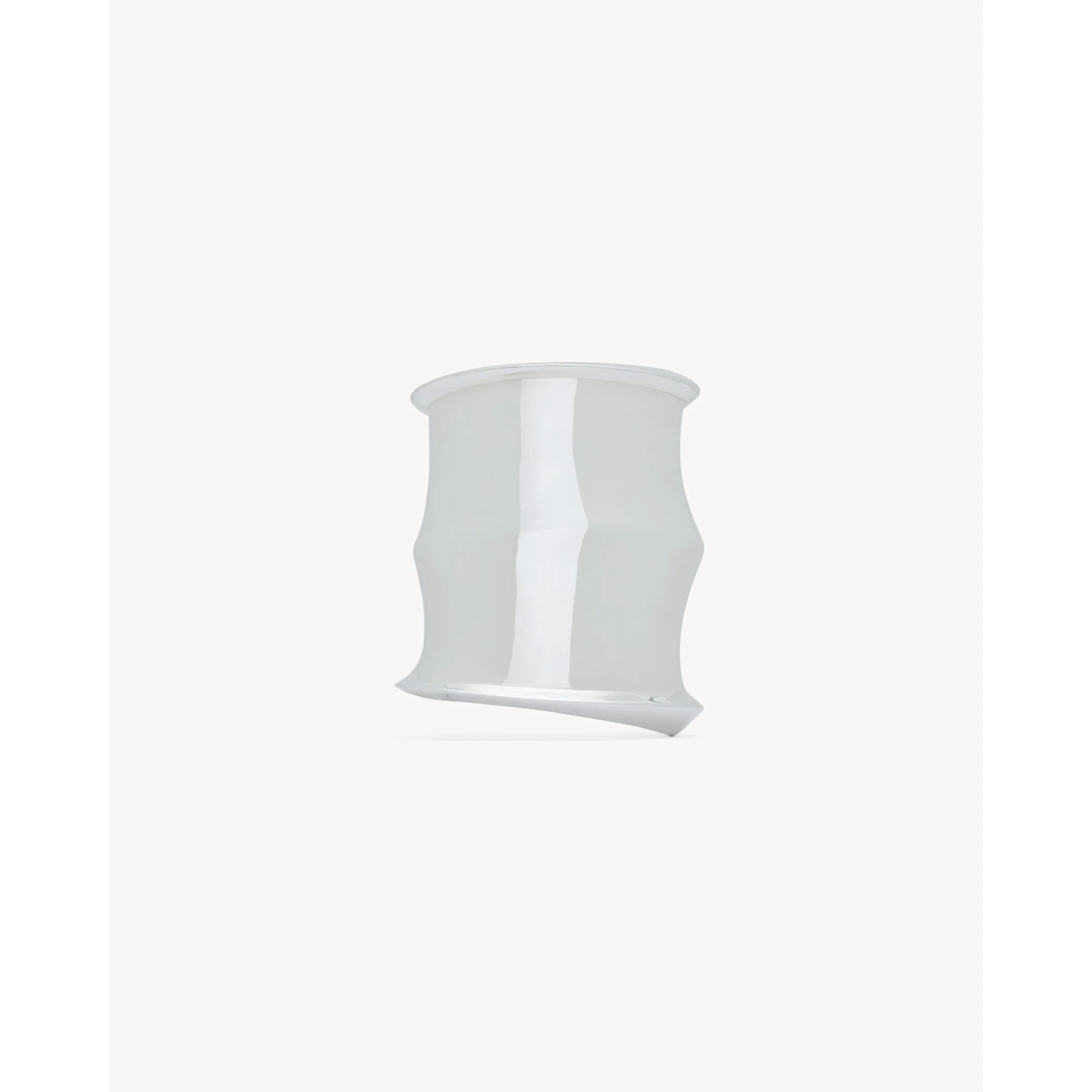 High Oversize Cuff - Argent Brillant - Image 2