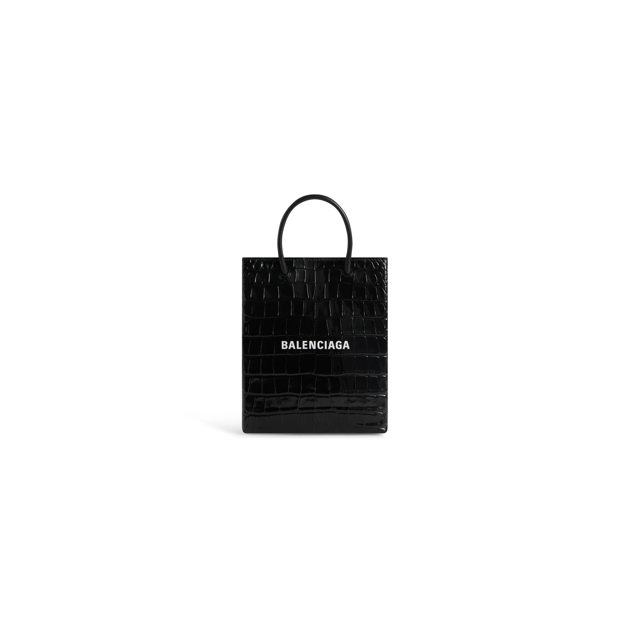 Shopping Phone Holder Enlarged - Black