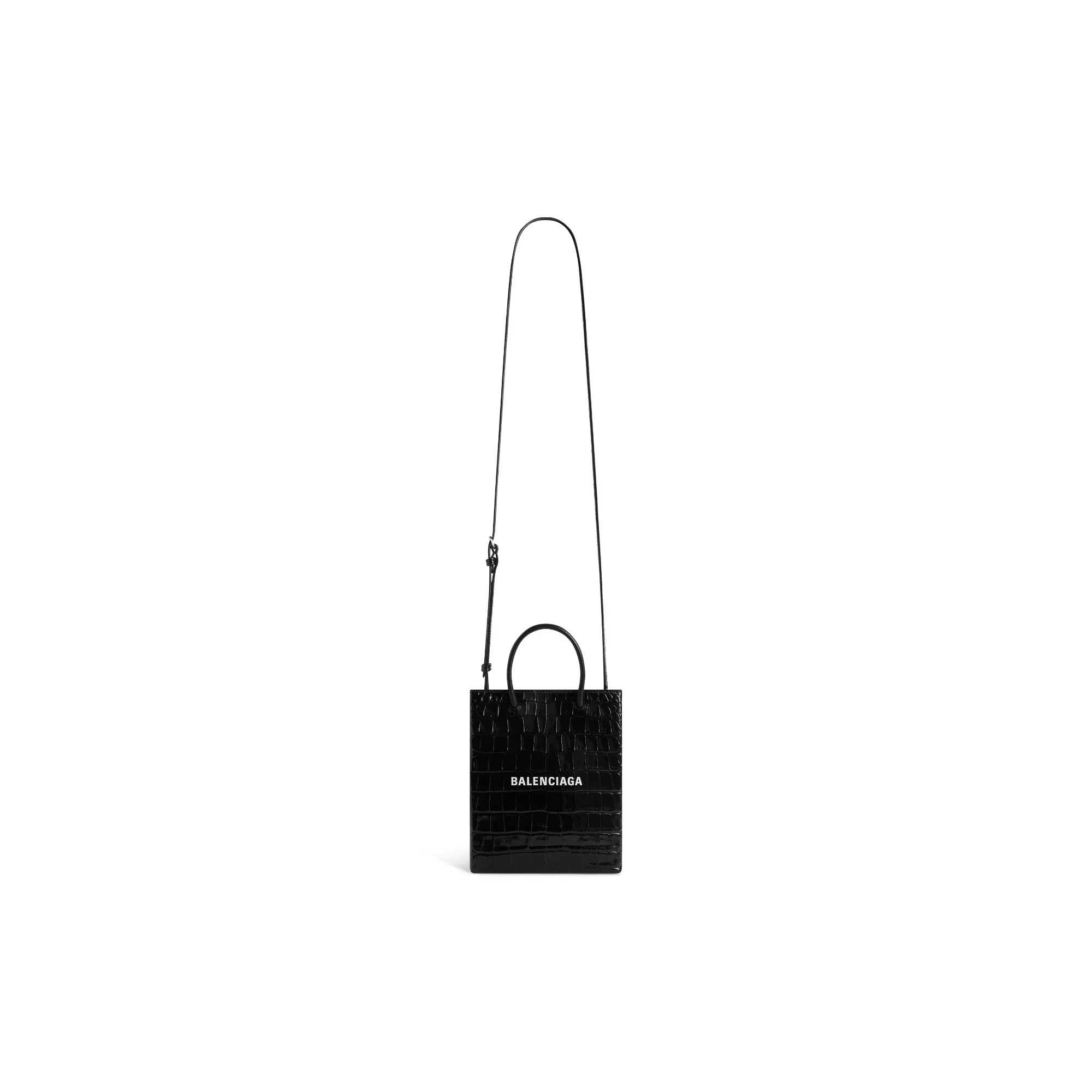 Shopping Phone Holder Enlarged - Black - Image 3