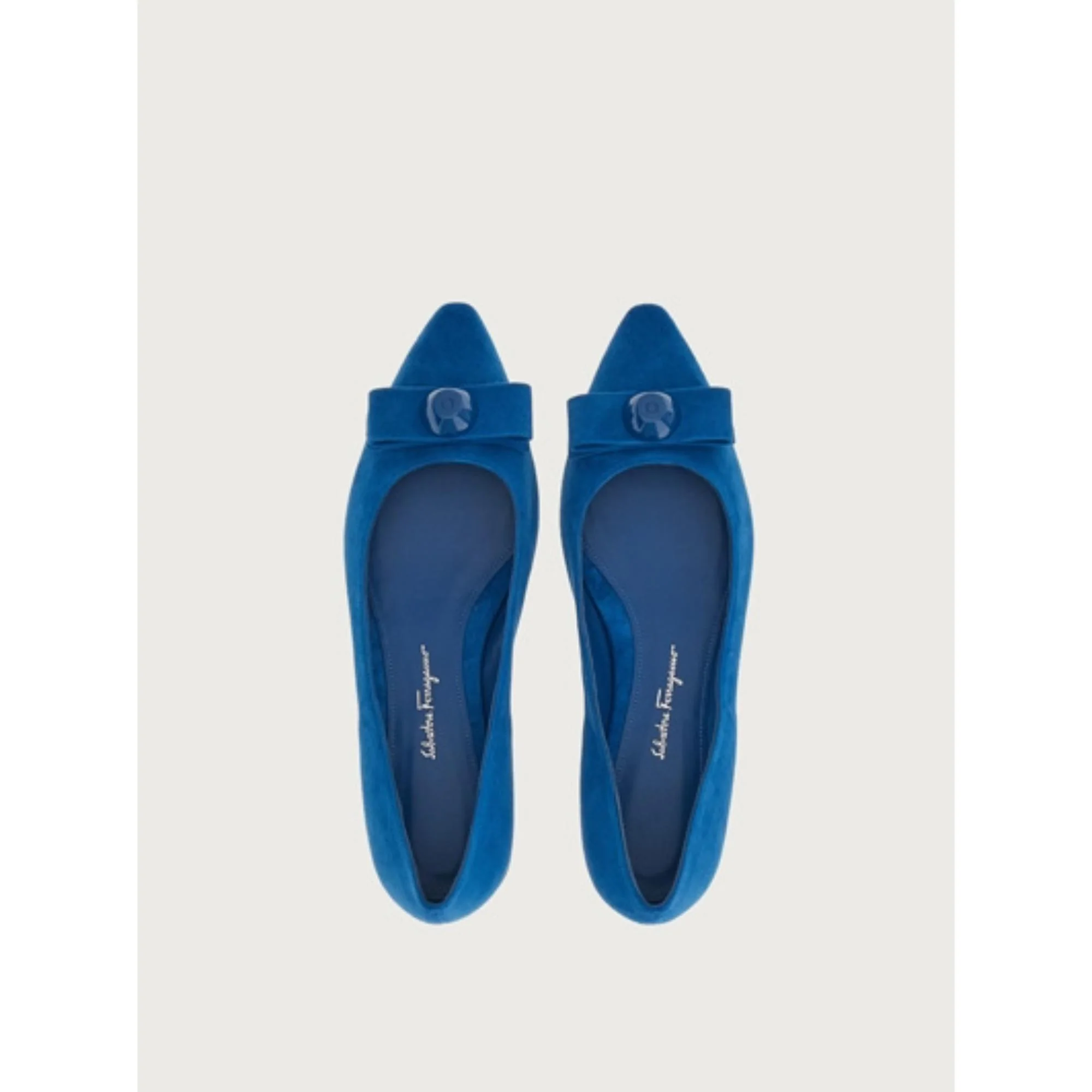Vara Bowl Ballet Flats - Mediterranean Blue - Image 2