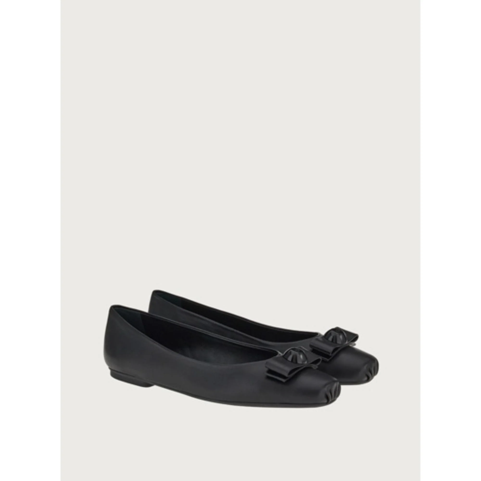 Vara Bowl Ballet Flats - Black - Image 3