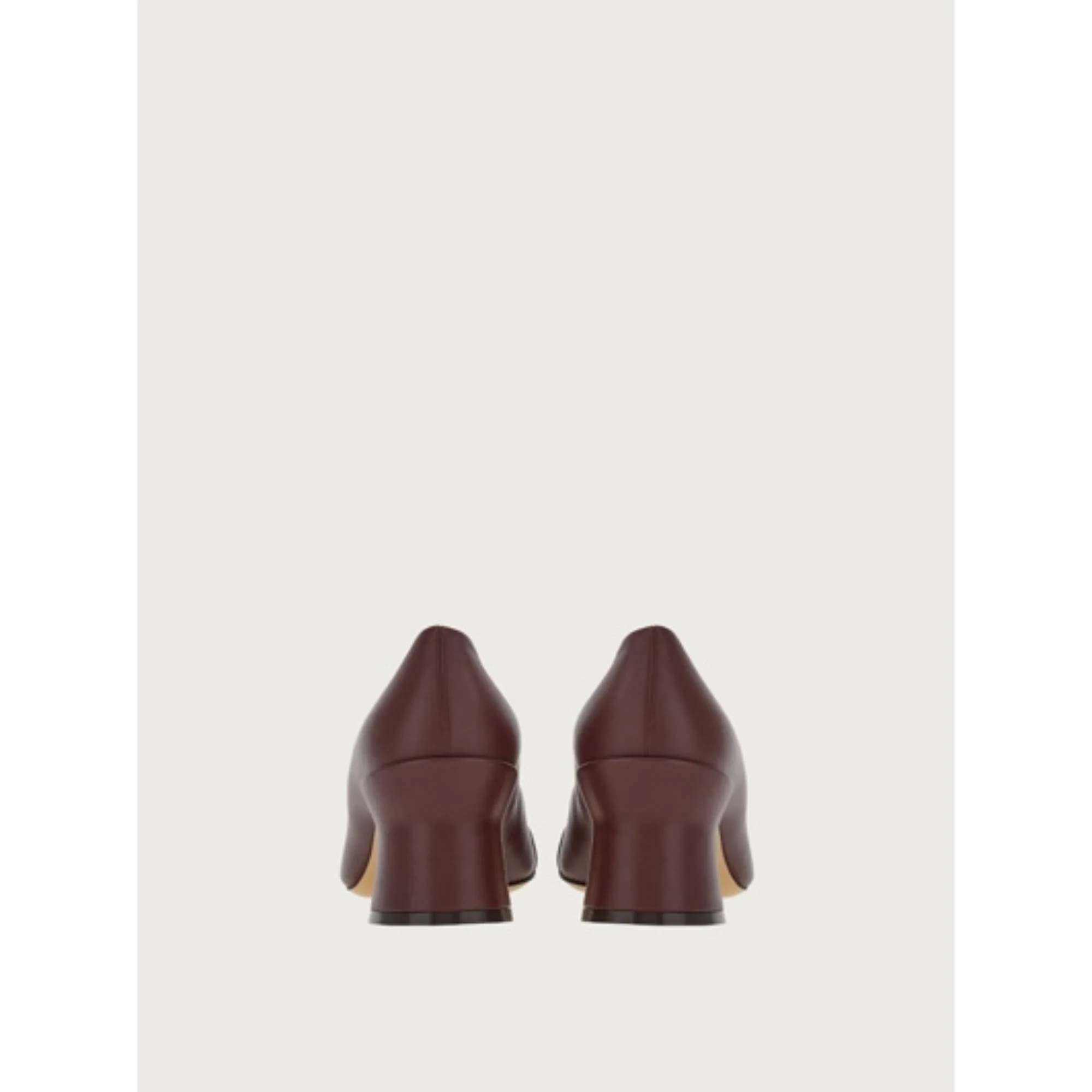 Double Gancini Pumps - Nebbiolo - Image 3